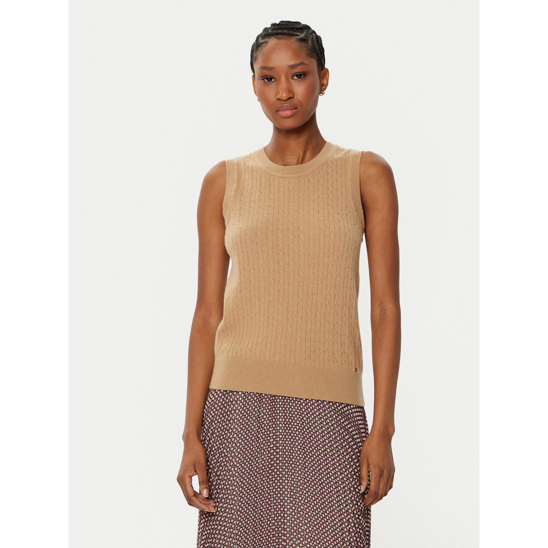 Tommy Hilfiger Pullover WW0WW43956 Beige Regular Fit