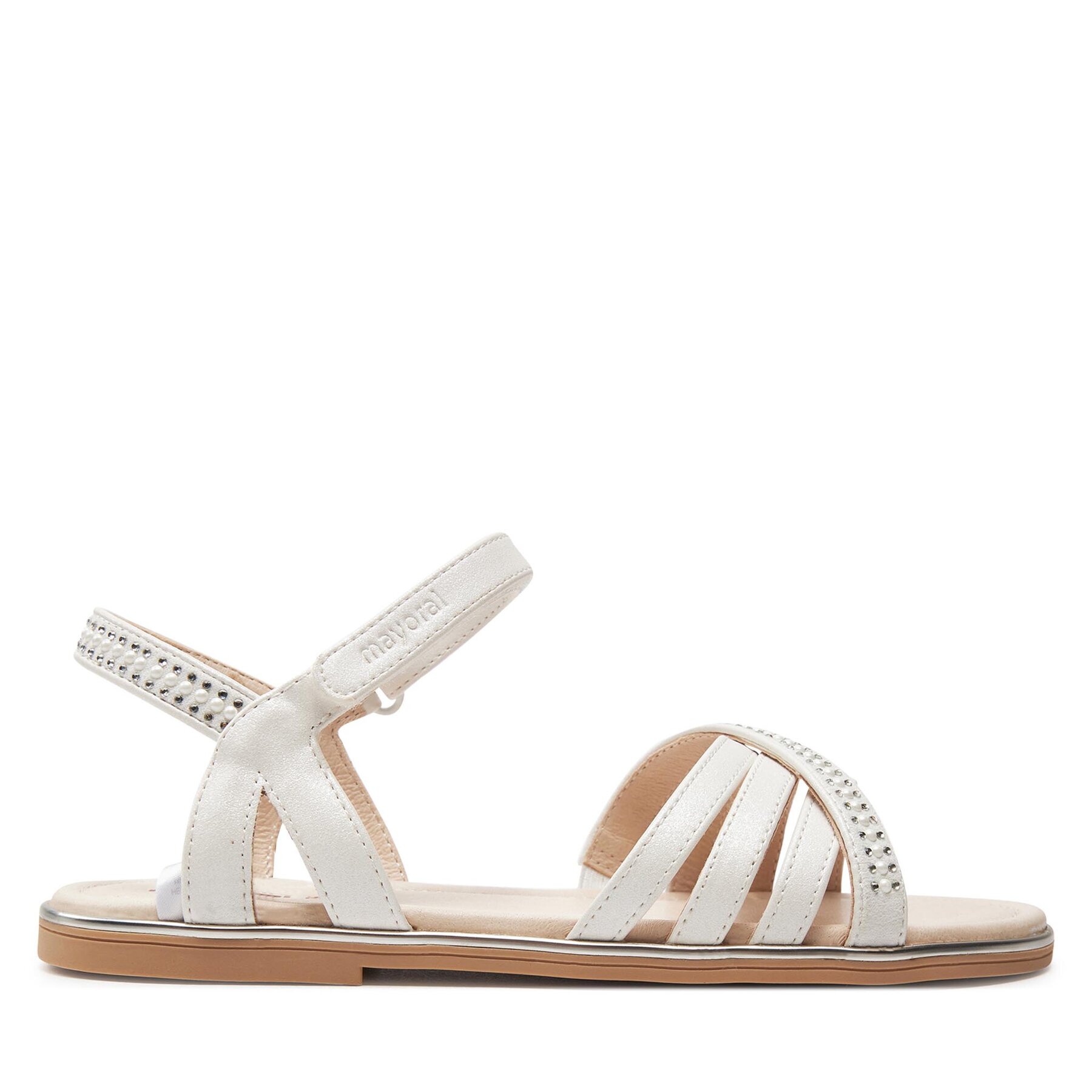 Kinder Sandalen Mayoral, Schuhgröße 36, Weiß, 47536