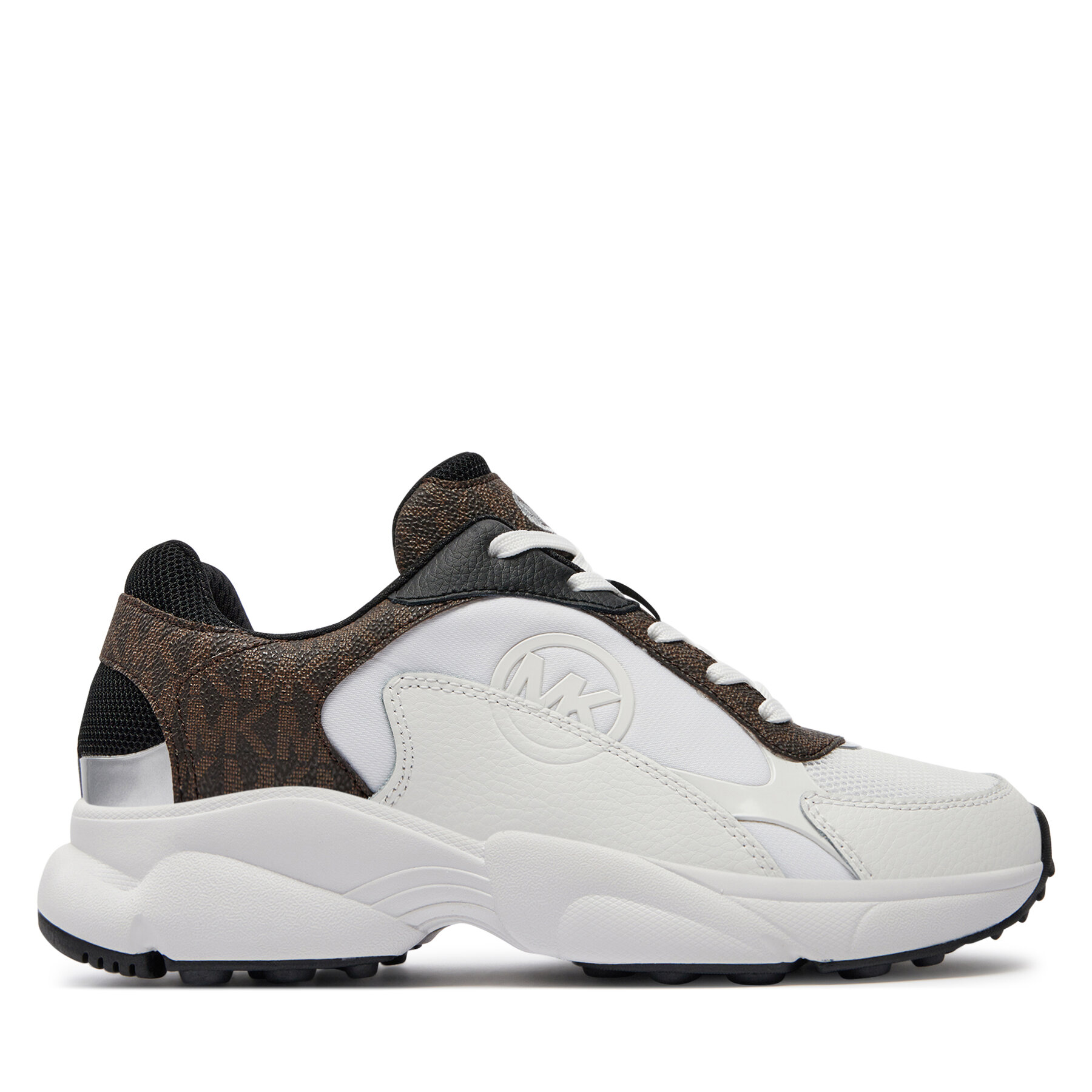 Sneakersy MICHAEL Michael Kors Sami 43S4SMFSBL Biela