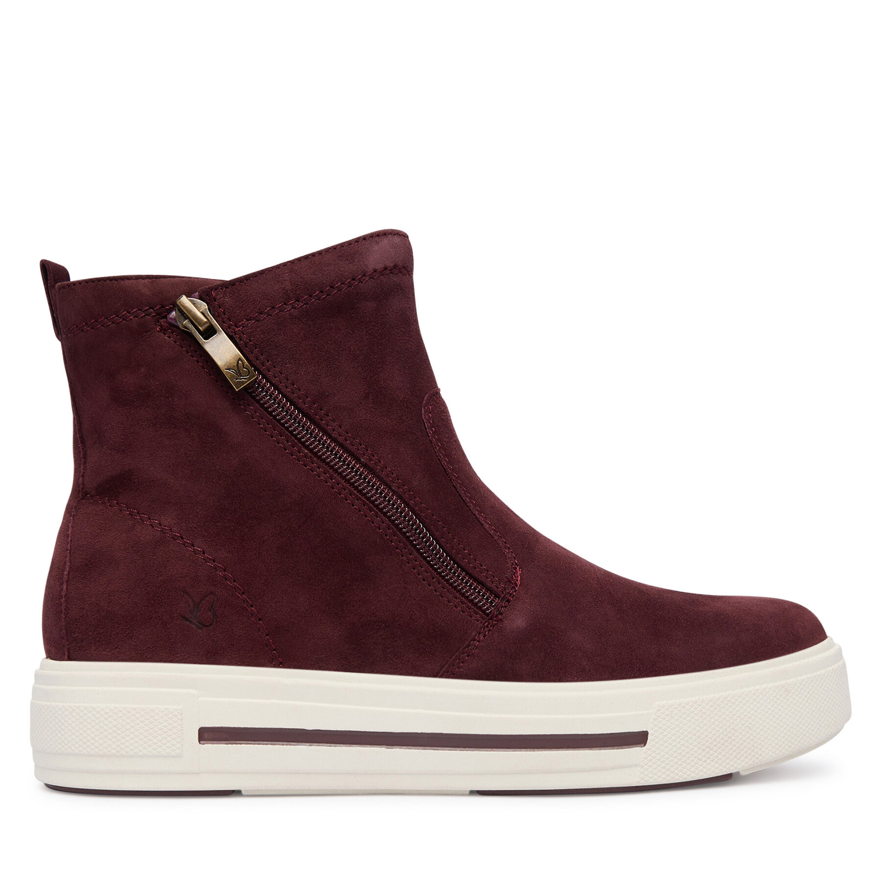 Botine Caprice 9-25451-45 Vișiniu