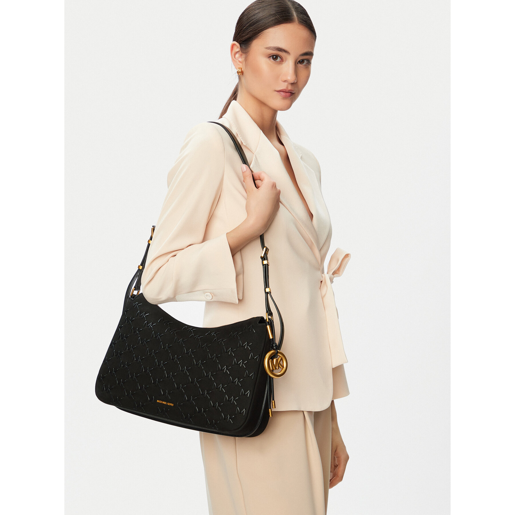 Geantă MICHAEL Michael Kors 30T6AY5L2U Negru