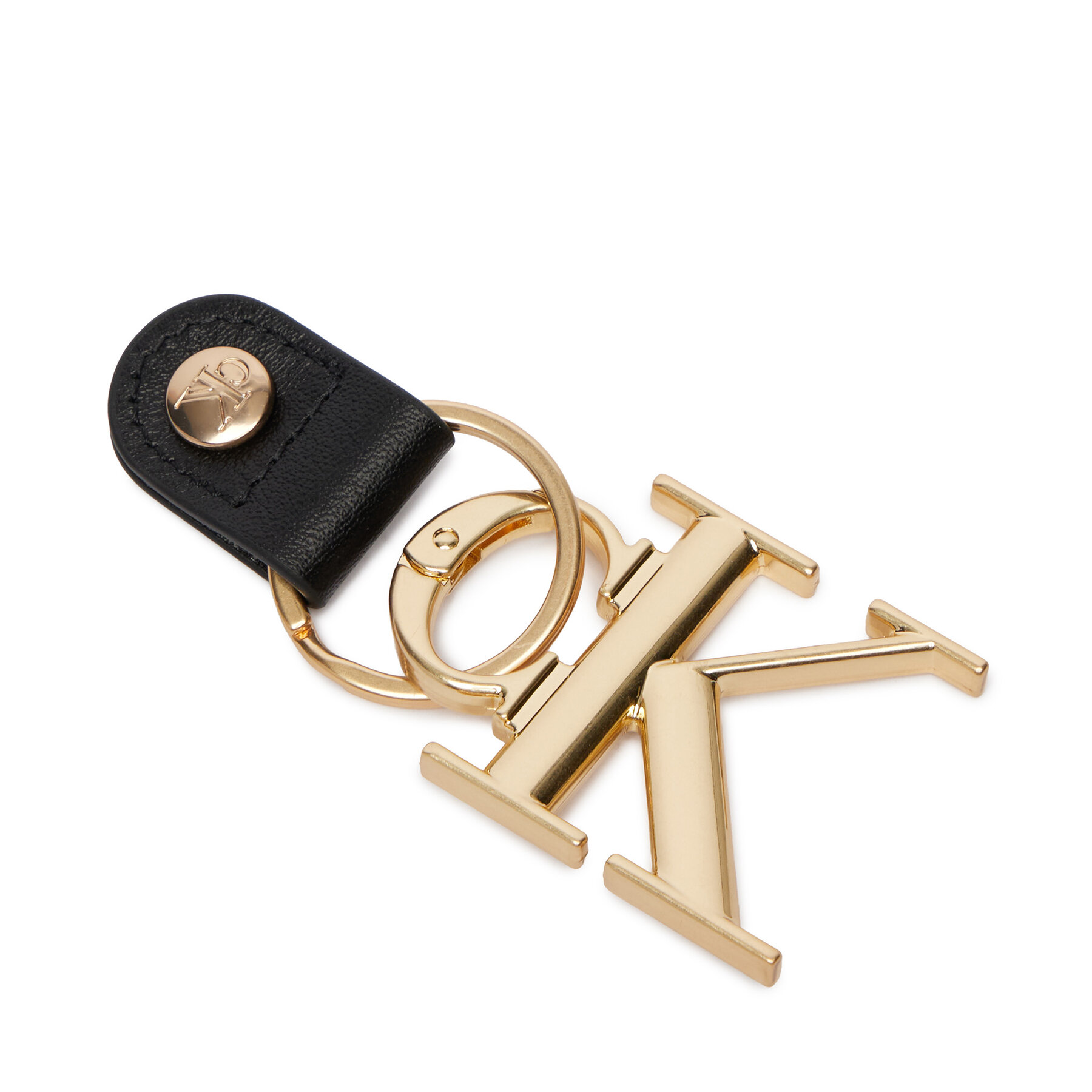 Portachiavi Calvin Klein Bold Ck Carabiner Key Fobb LV04D1157G Oro