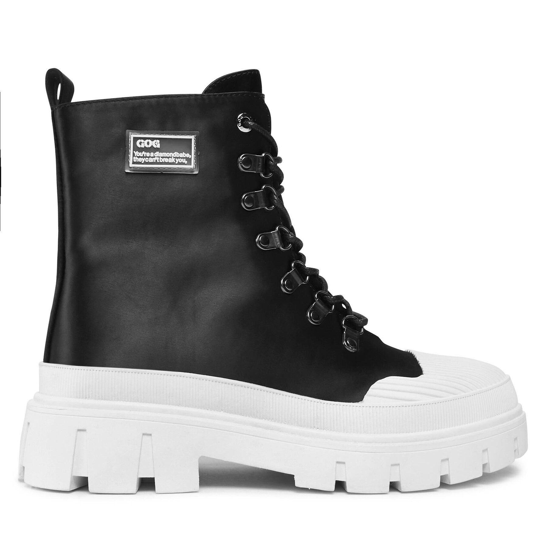 Dámske Outdoorová obuv GOE, Rozmer: 36, Čierna, MM2N4077