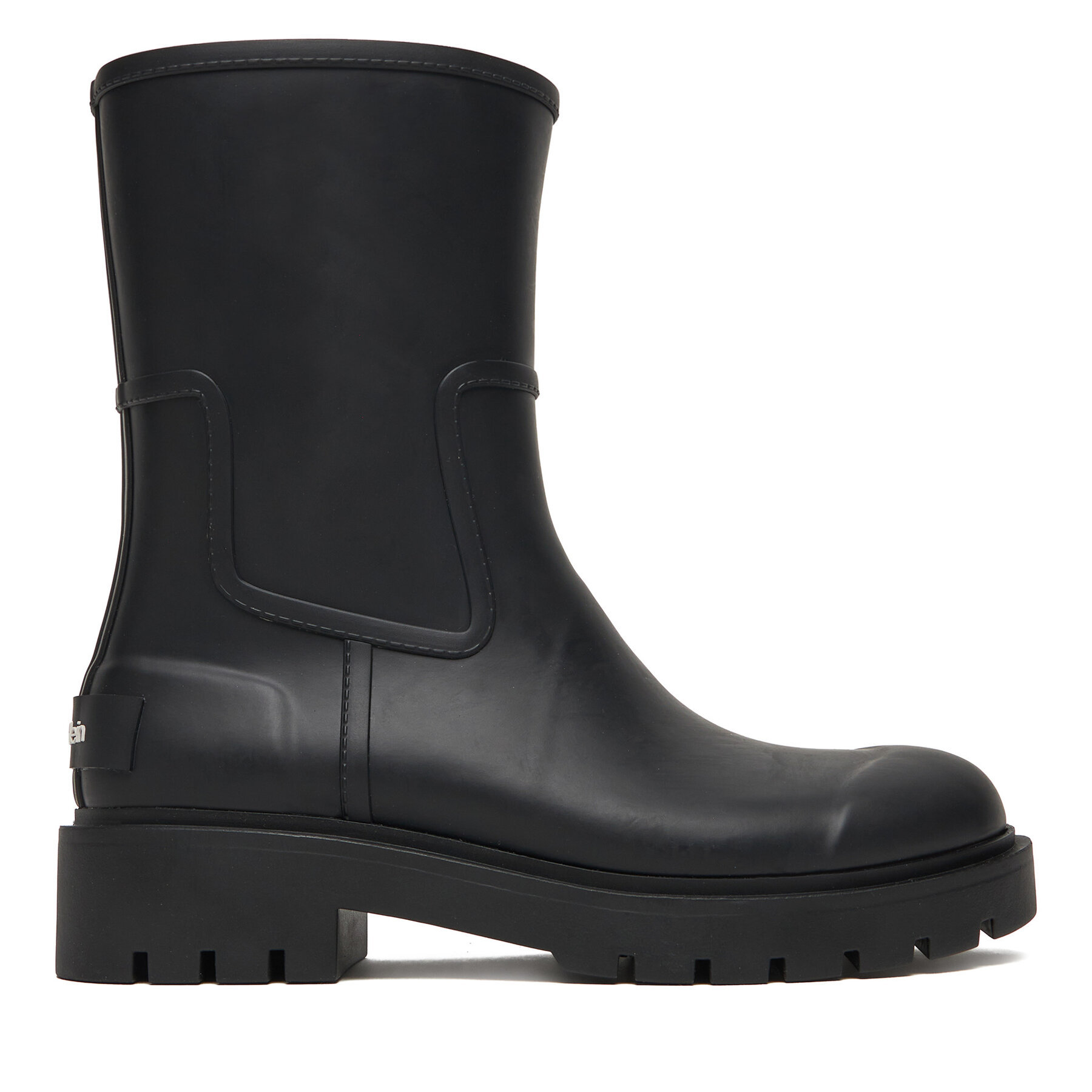Гумени ботуши Calvin Klein Jeans Mid Rainboot YW0YW02004 Черен