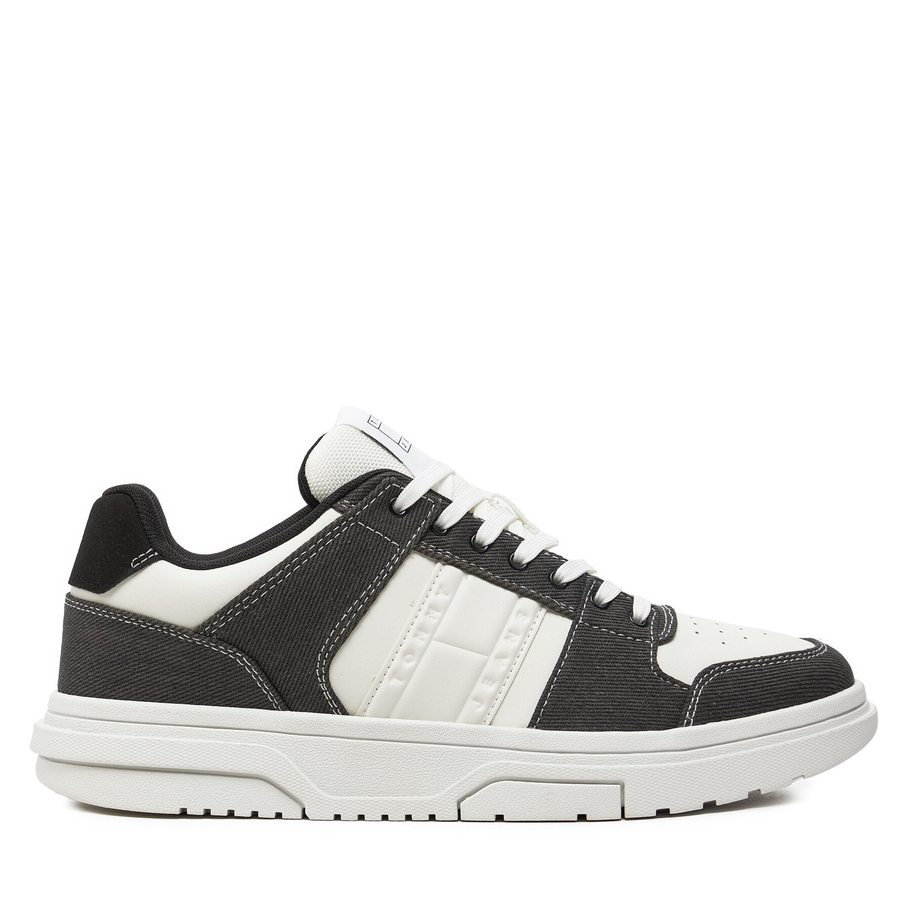 Sneakers Tommy Jeans The Brooklyn Mix Material EM0EM01428 Svart