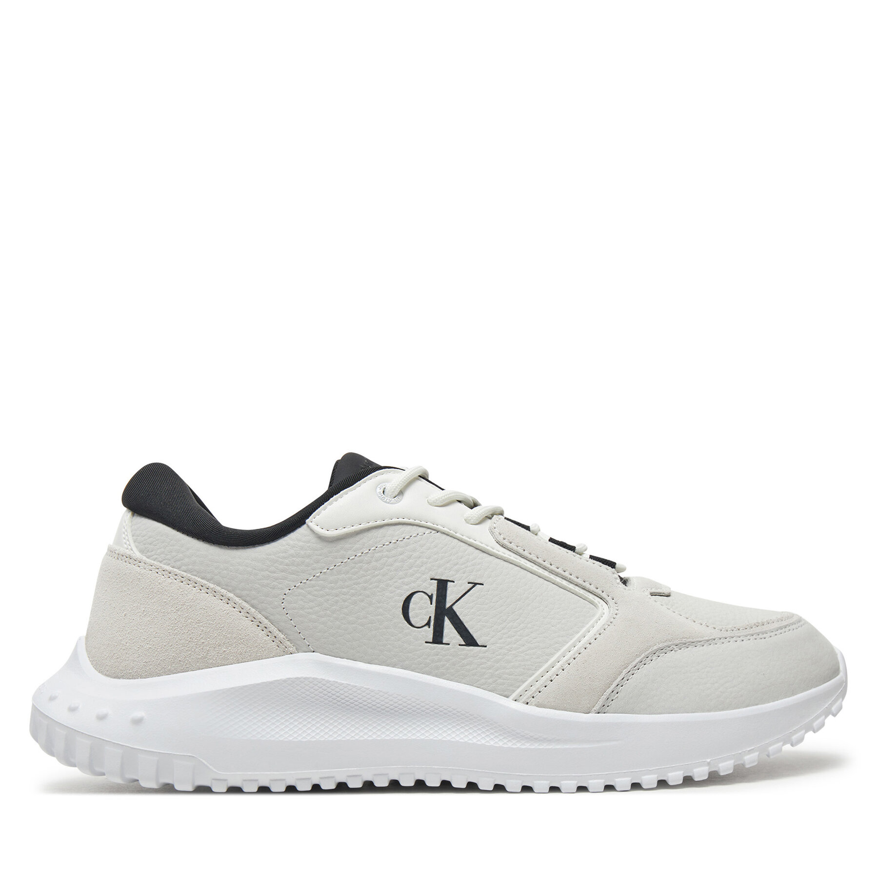 Sneakers Calvin Klein Jeans Eva Runner Low Mg Wmm YM0YM01145 Bianco
