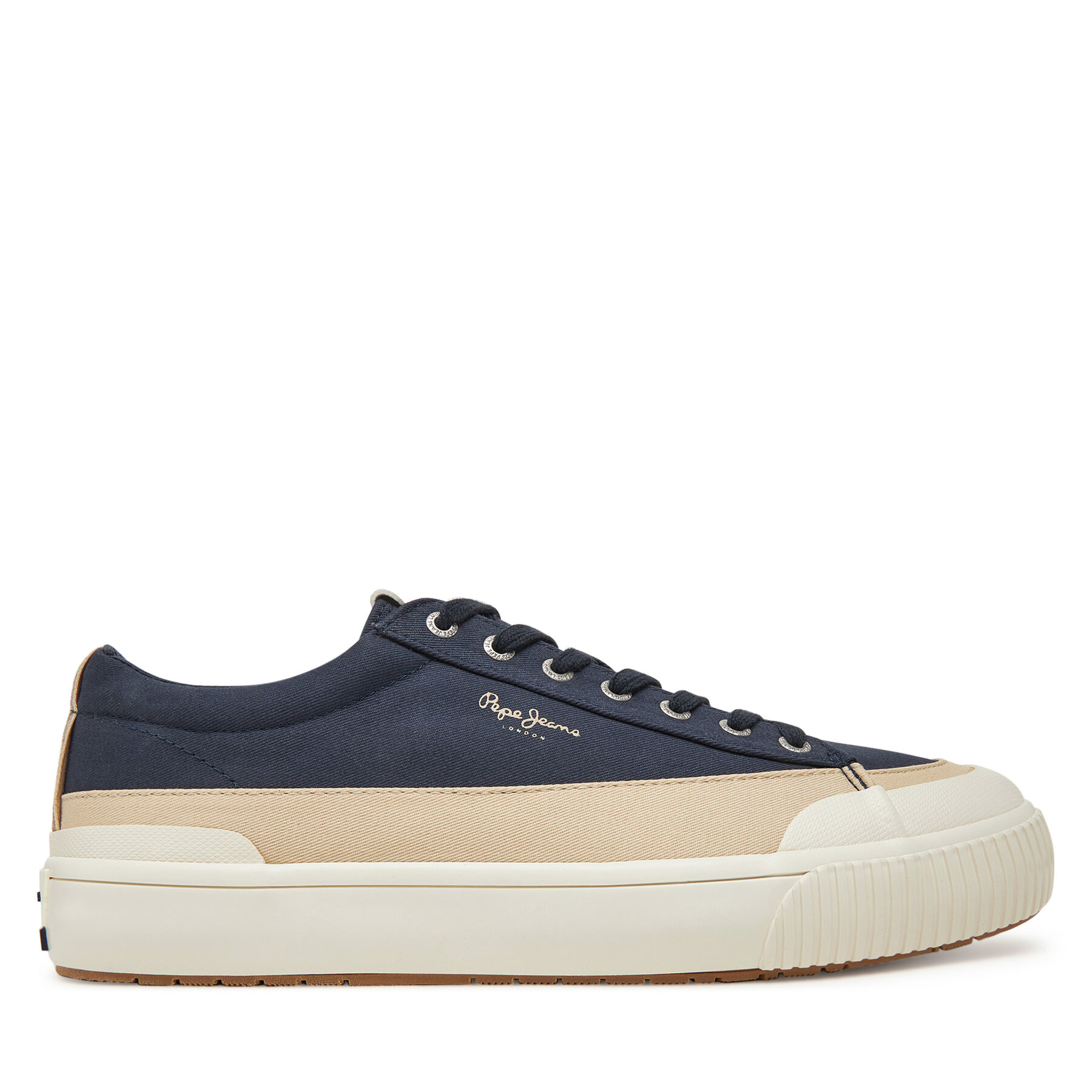 Sneakersy Pepe Jeans PMS31075 Tmavomodrá