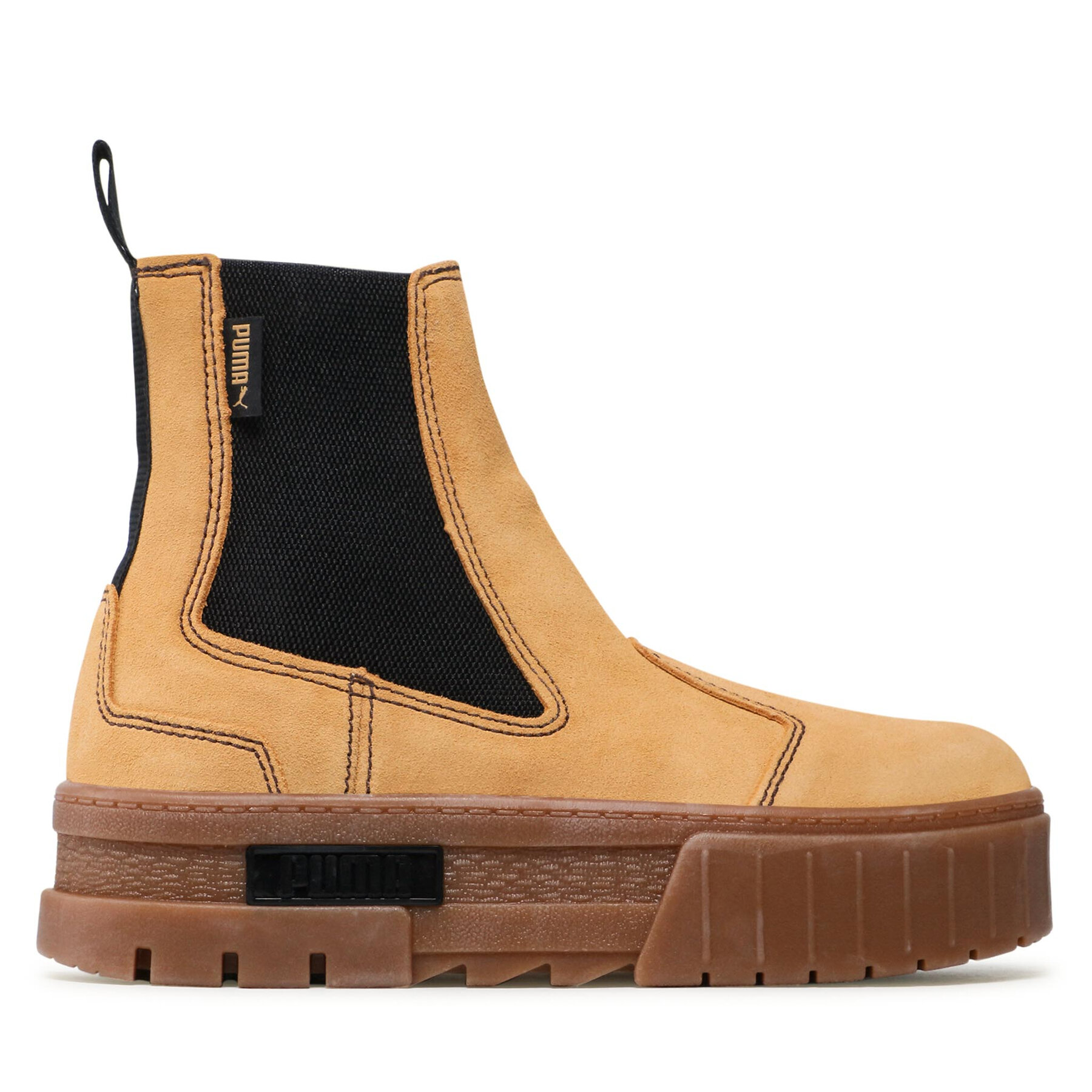 Chelsea cipele Puma Mayze Chelsea Suede Wn's 382829 04 Bež