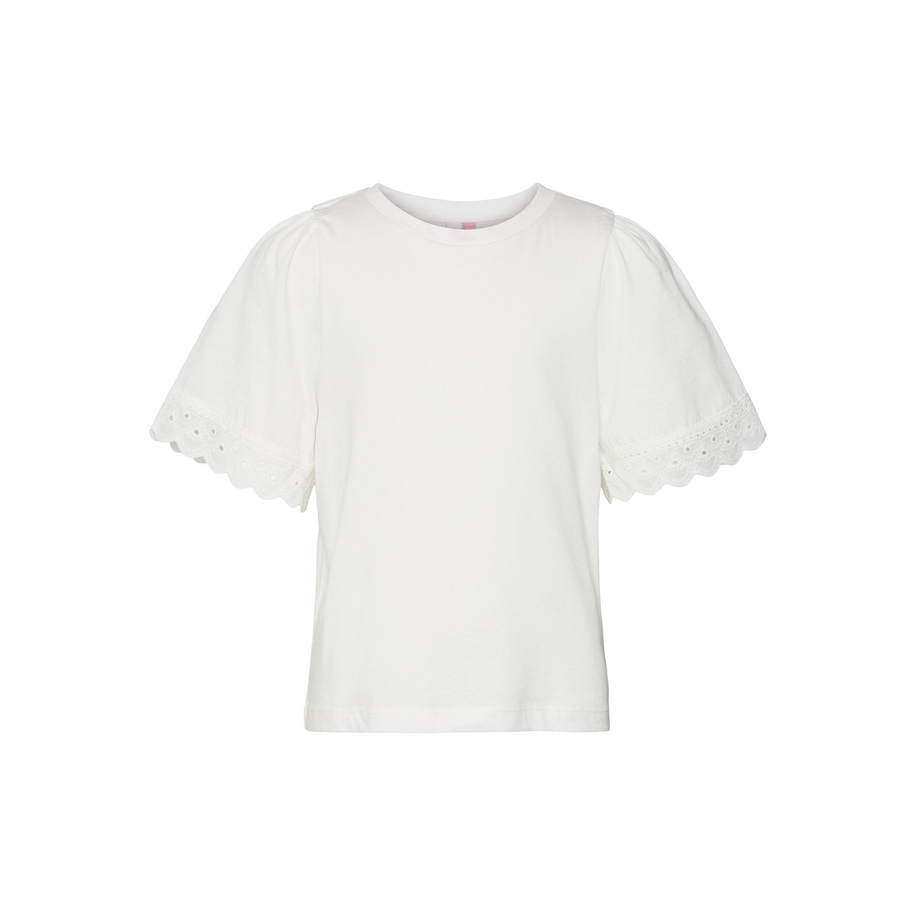 Vero Moda Girl T-shirt 10279810 Bianco Regular Fit