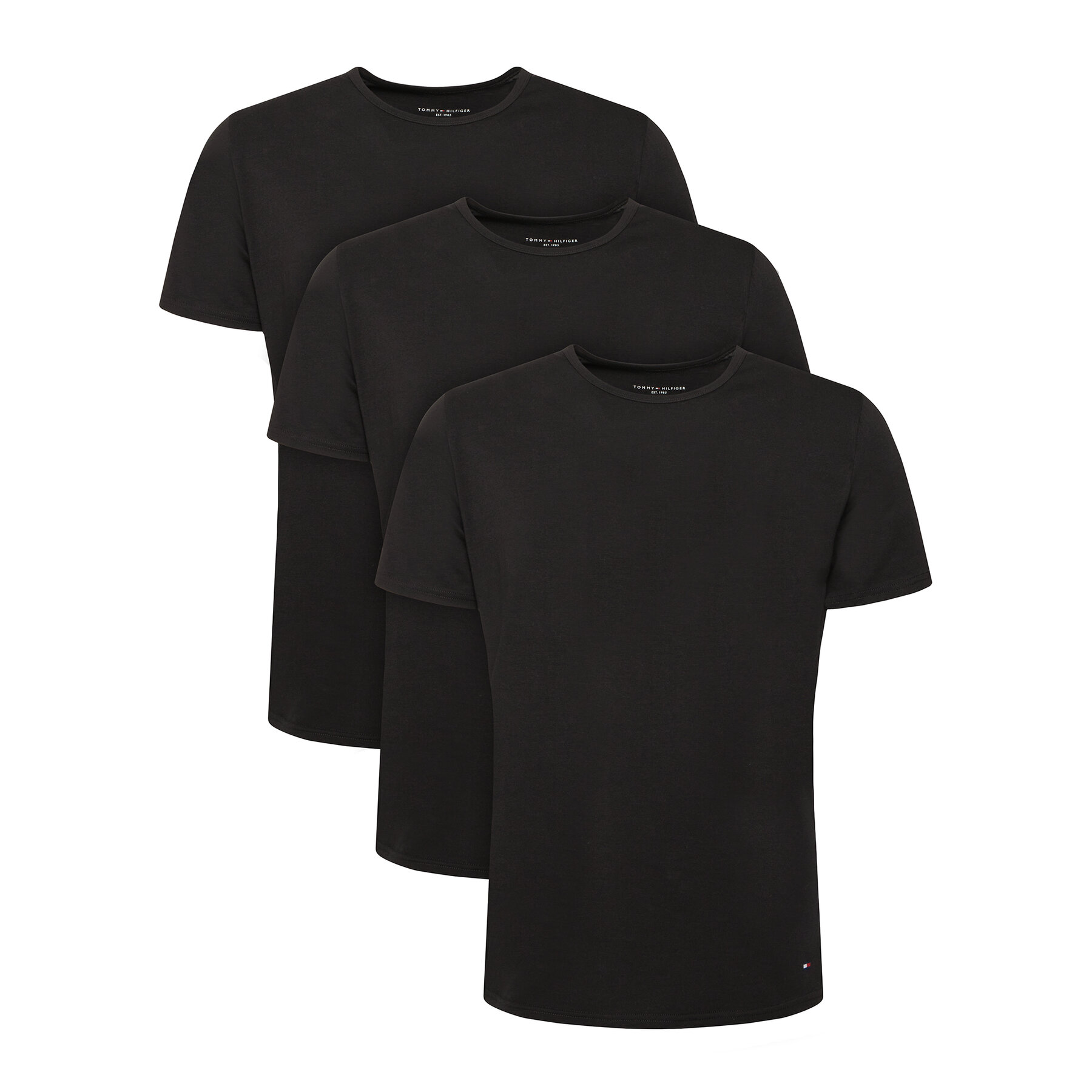 Tommy Hilfiger T-Shirt-Set UM0UM03933 Schwarz Slim Fit