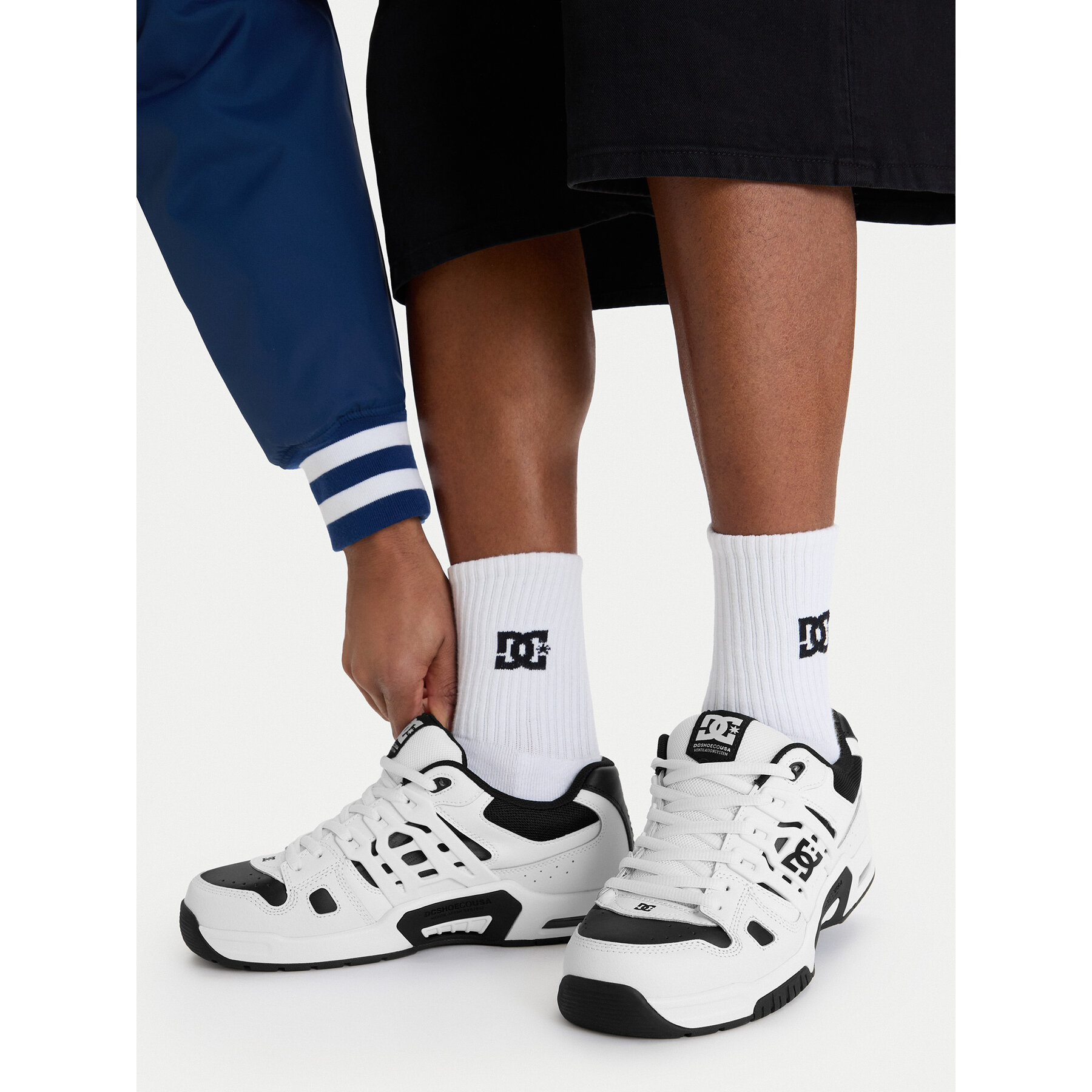 Sneakersy DC Shoes EO-AT-2 DC02906101 Biela