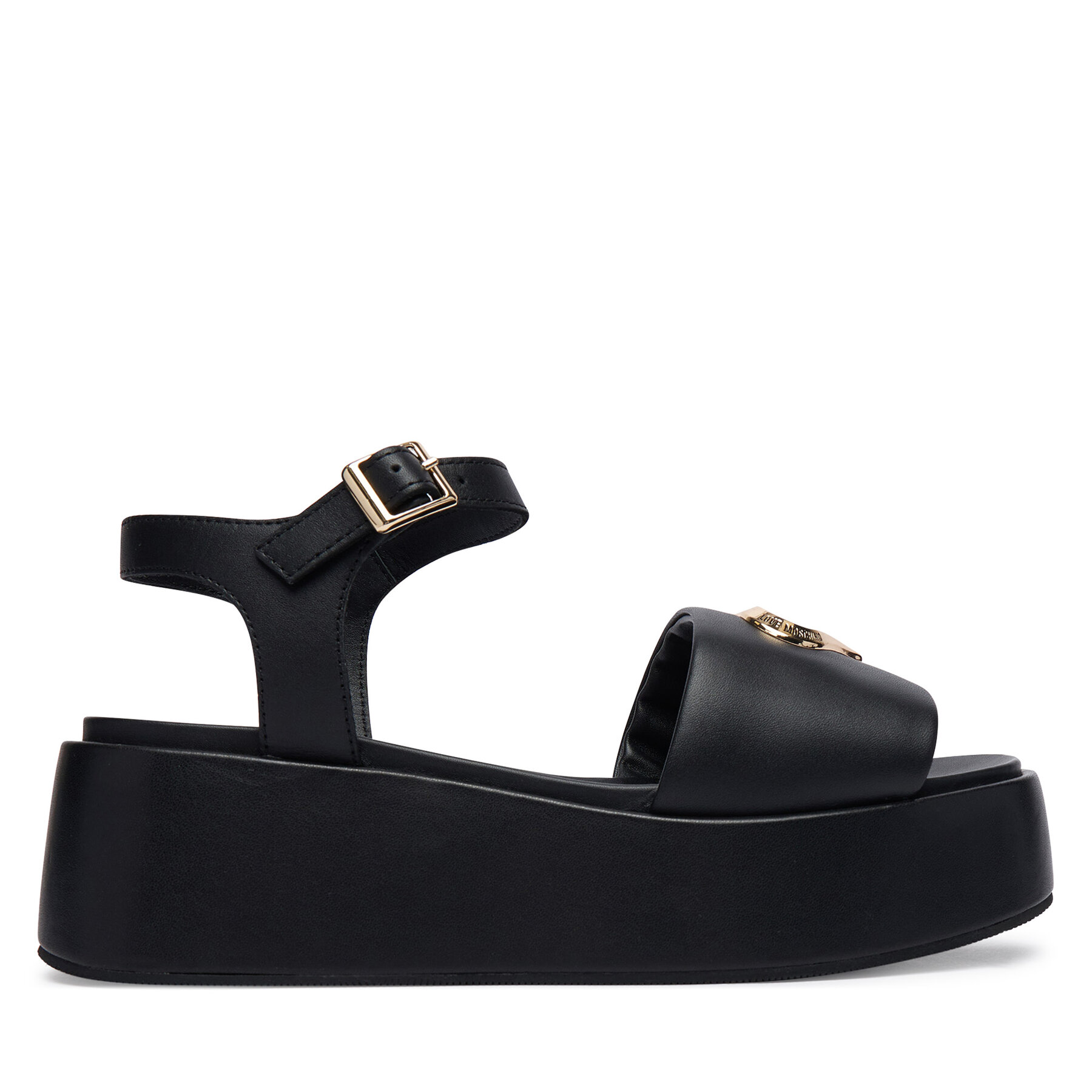 Sandale LOVE MOSCHINO JA16127I0OIA0000 Negru