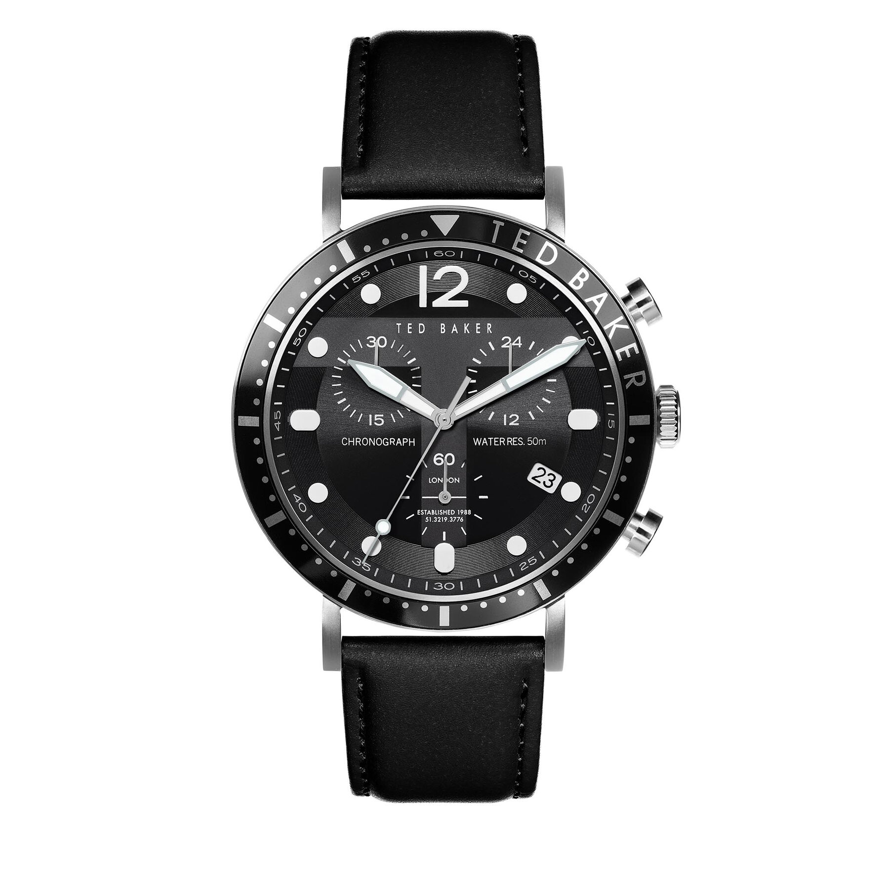 Reloj Ted Baker Mornig Chrono BKPMRS204 Negro