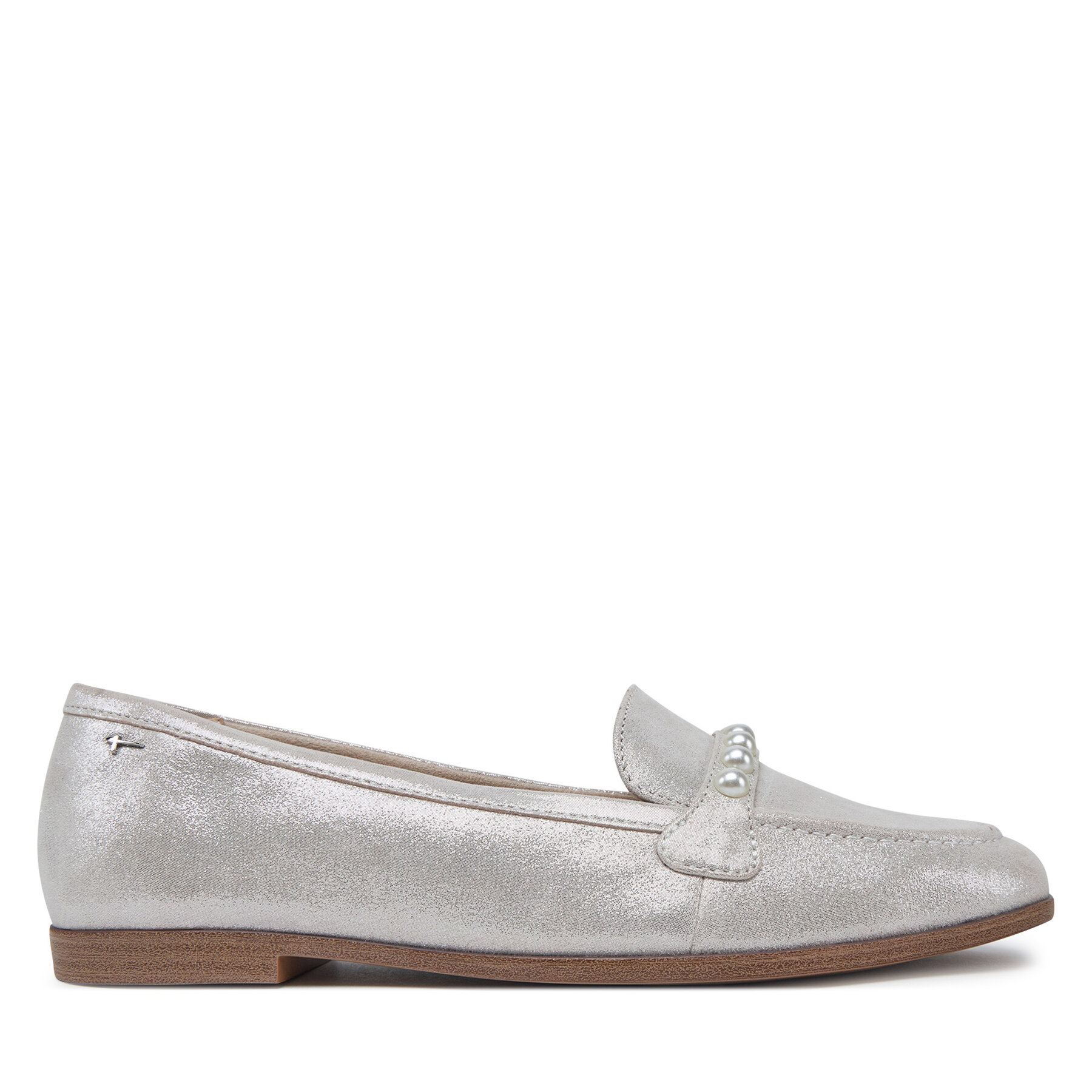 Damskie Lordsy Tamaris, Rozmiar 38 Srebrny 1-24220-44