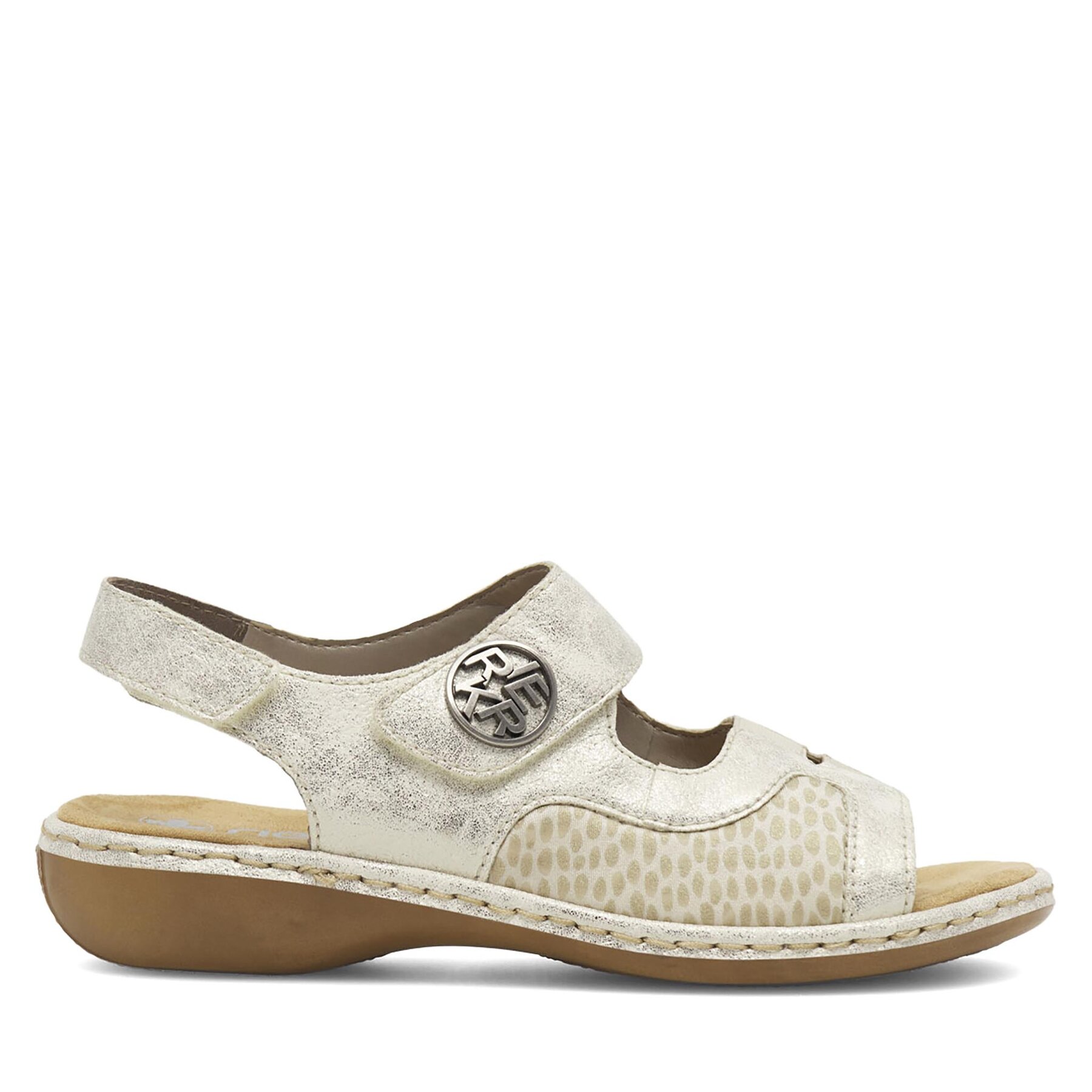 Rieker Sandalen 65989-90 Écru