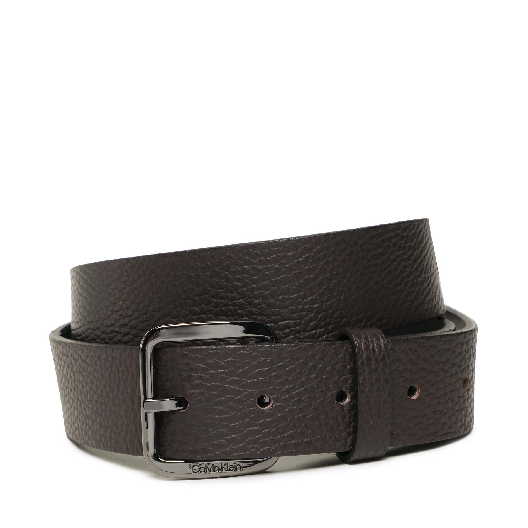 Ceinture homme Calvin Klein Adj Ck Concise PB 35Mm K50K509955 Marron