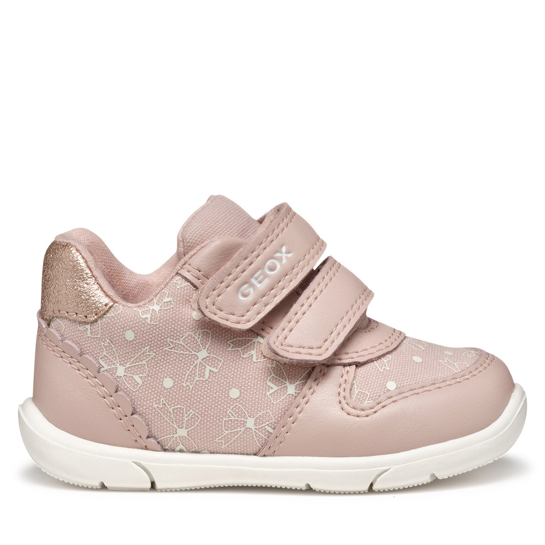 Sneakersy Geox B Zapito B556DA 0AW54 C8172 Ružová