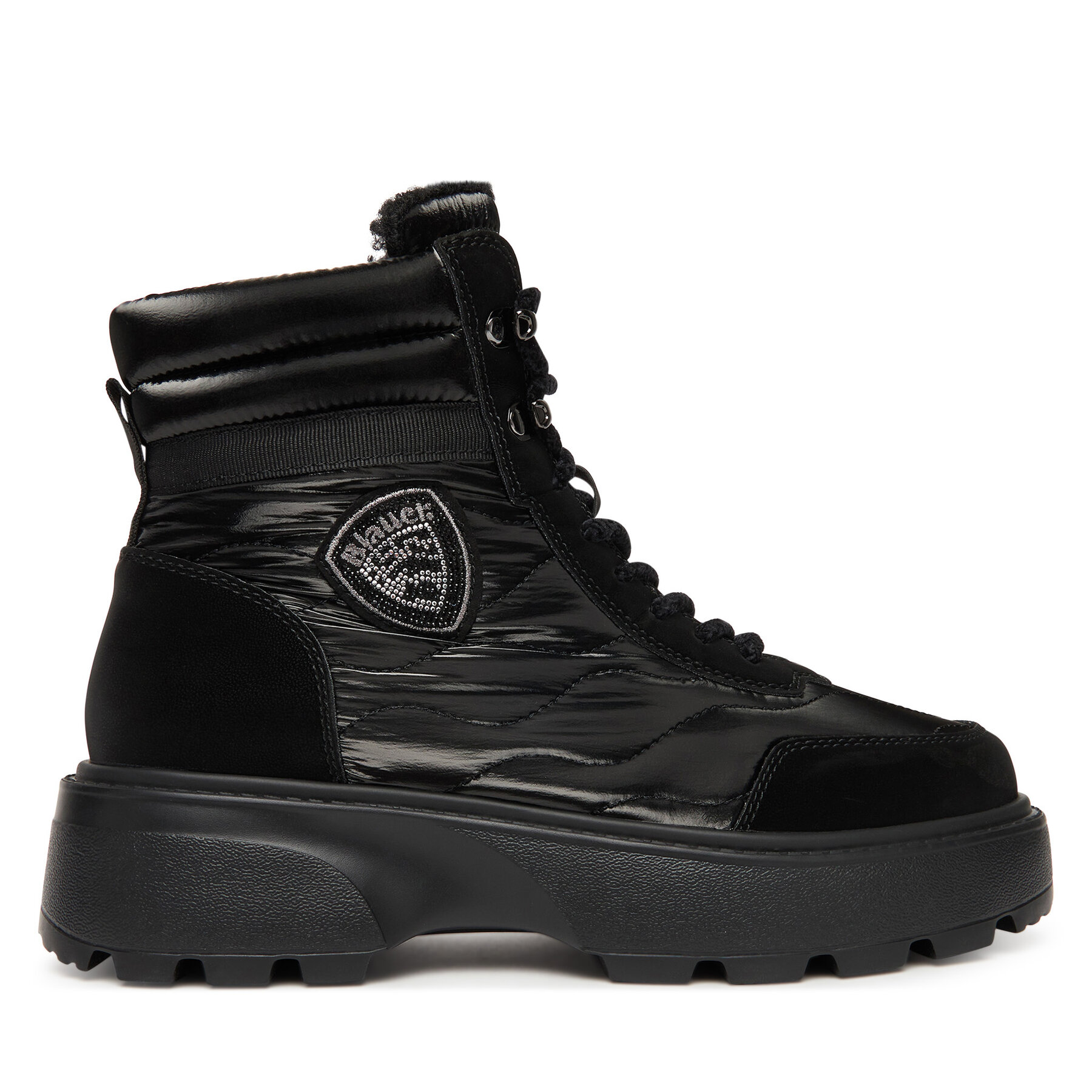 Outdoorová obuv Blauer F5BLANCA03/NYP Čierna
