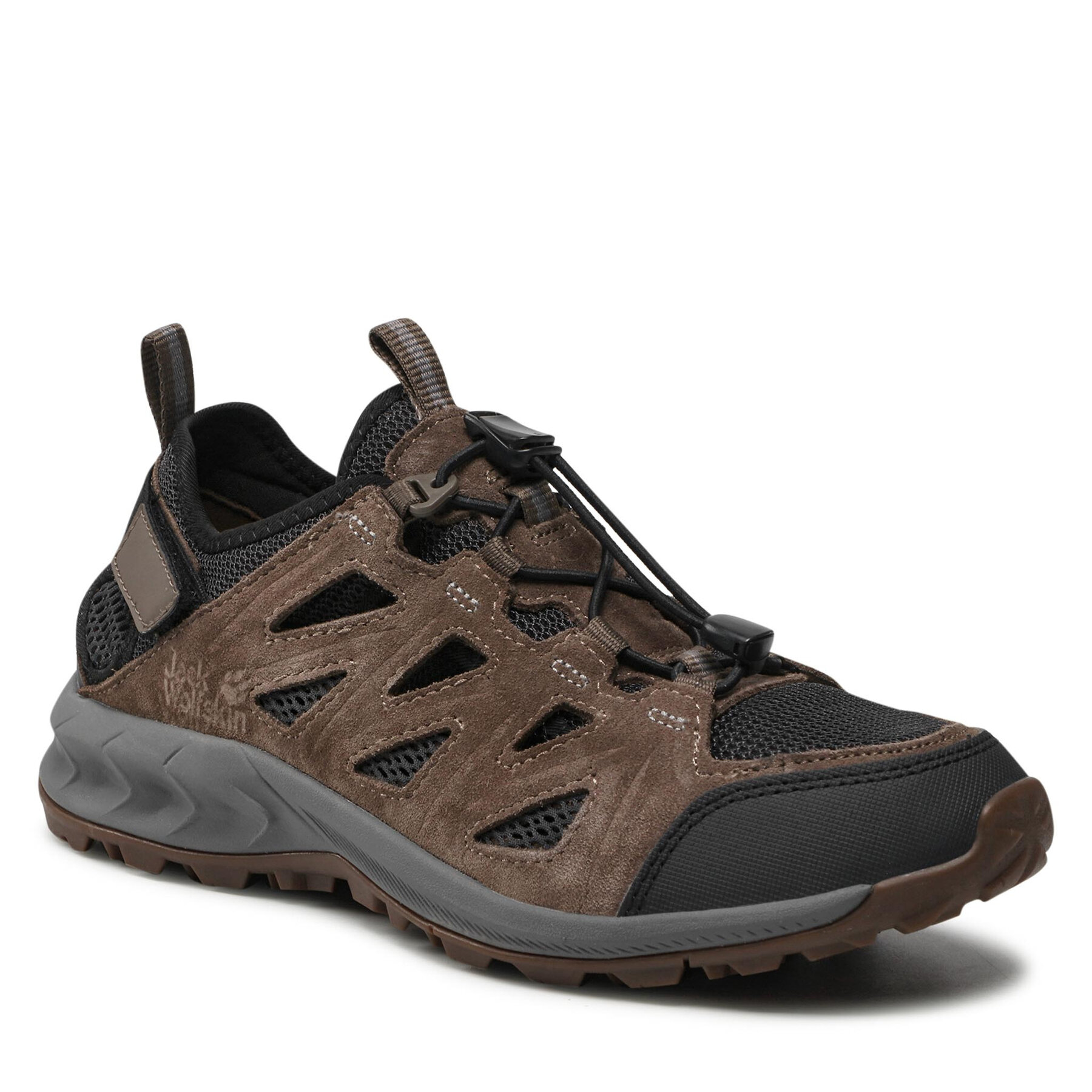 Jack Wolfskin Παπούτσια πεζοπορίας Jack Wolfskin Woodland 2 Hybrid Low M 4051301 Brown/Phantom