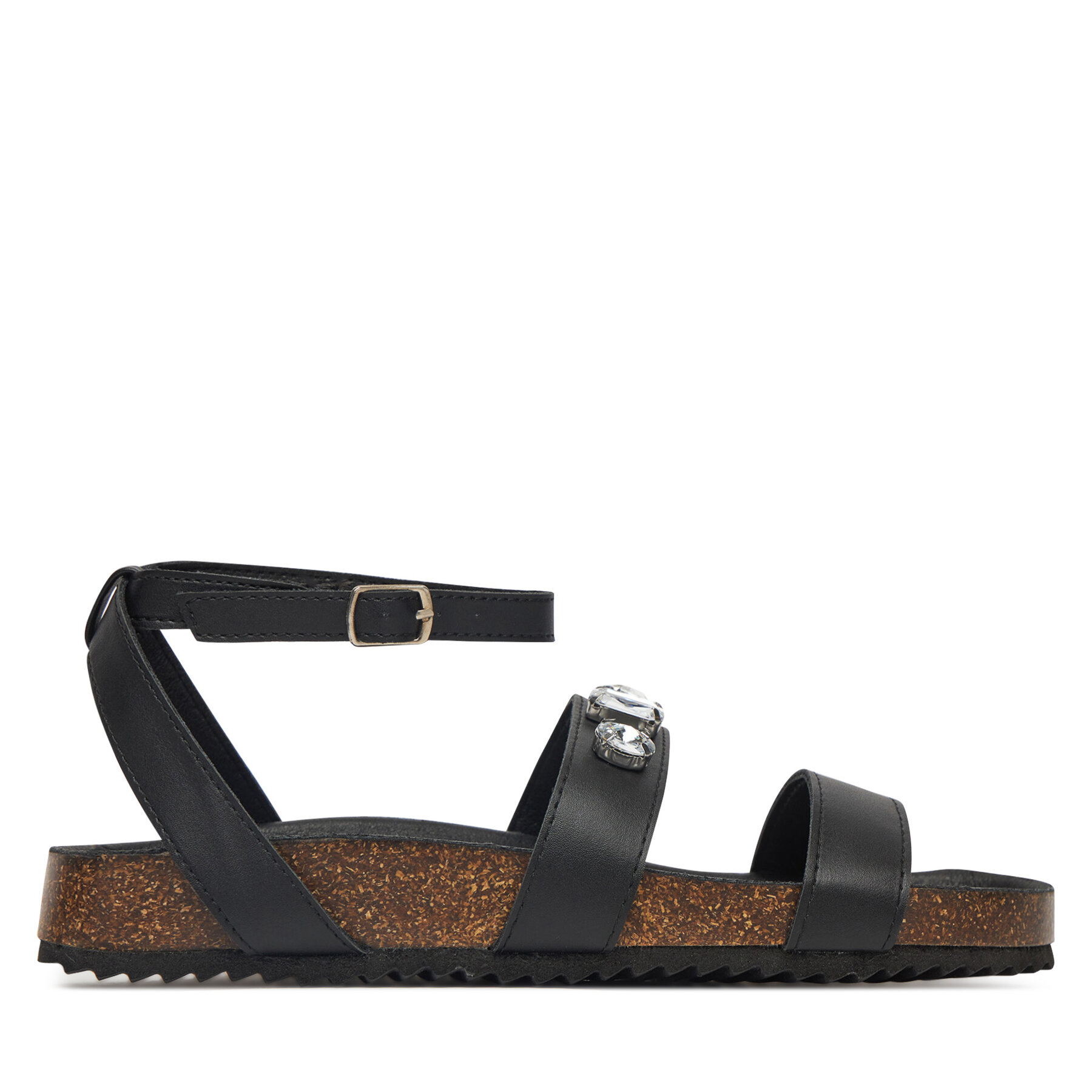 Donna Sandali DeeZee, Taglia 39, Nero, XFL-Z1, taglia : 39