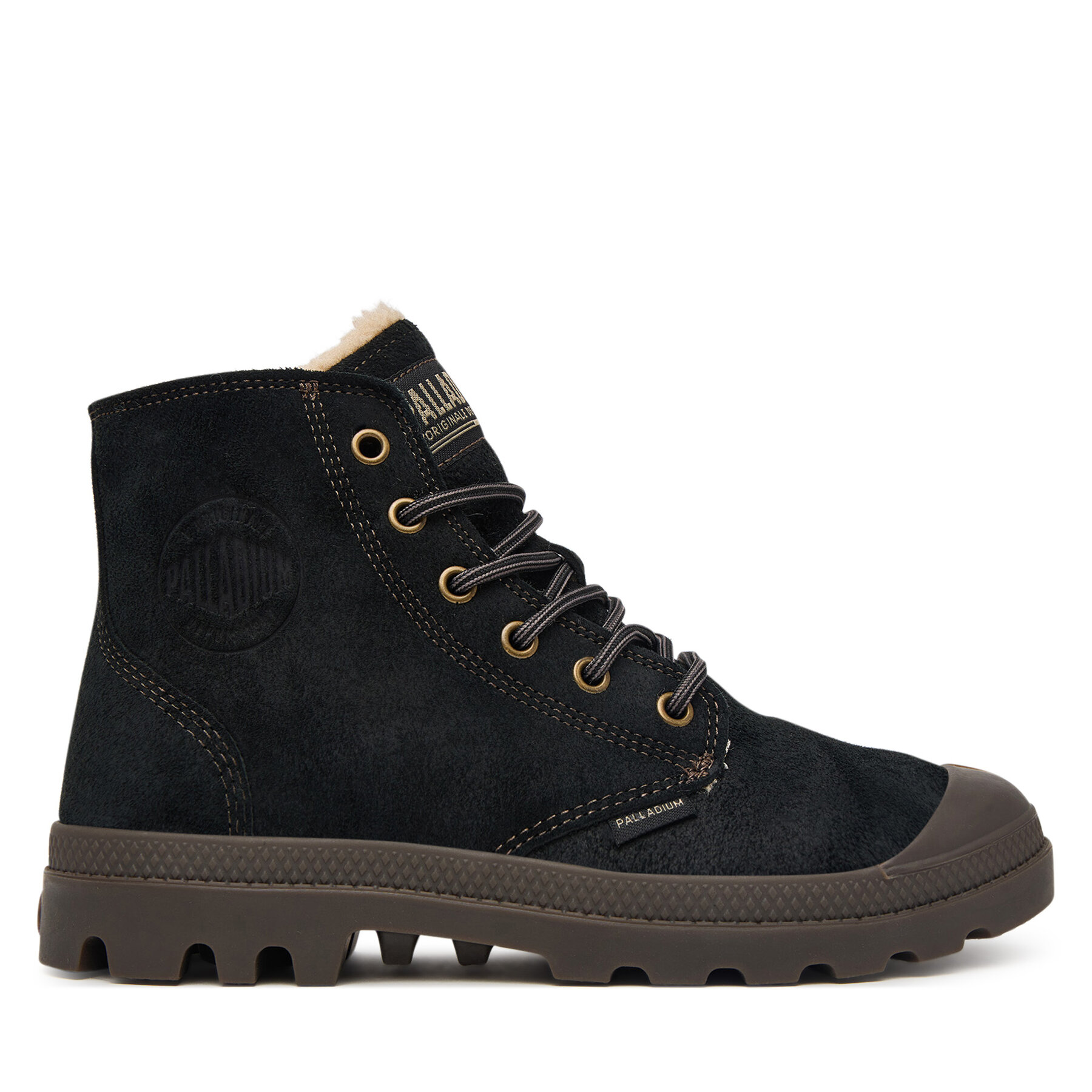Ghete Palladium Pampa Zip Wl Pilot 74977-008-M Negru