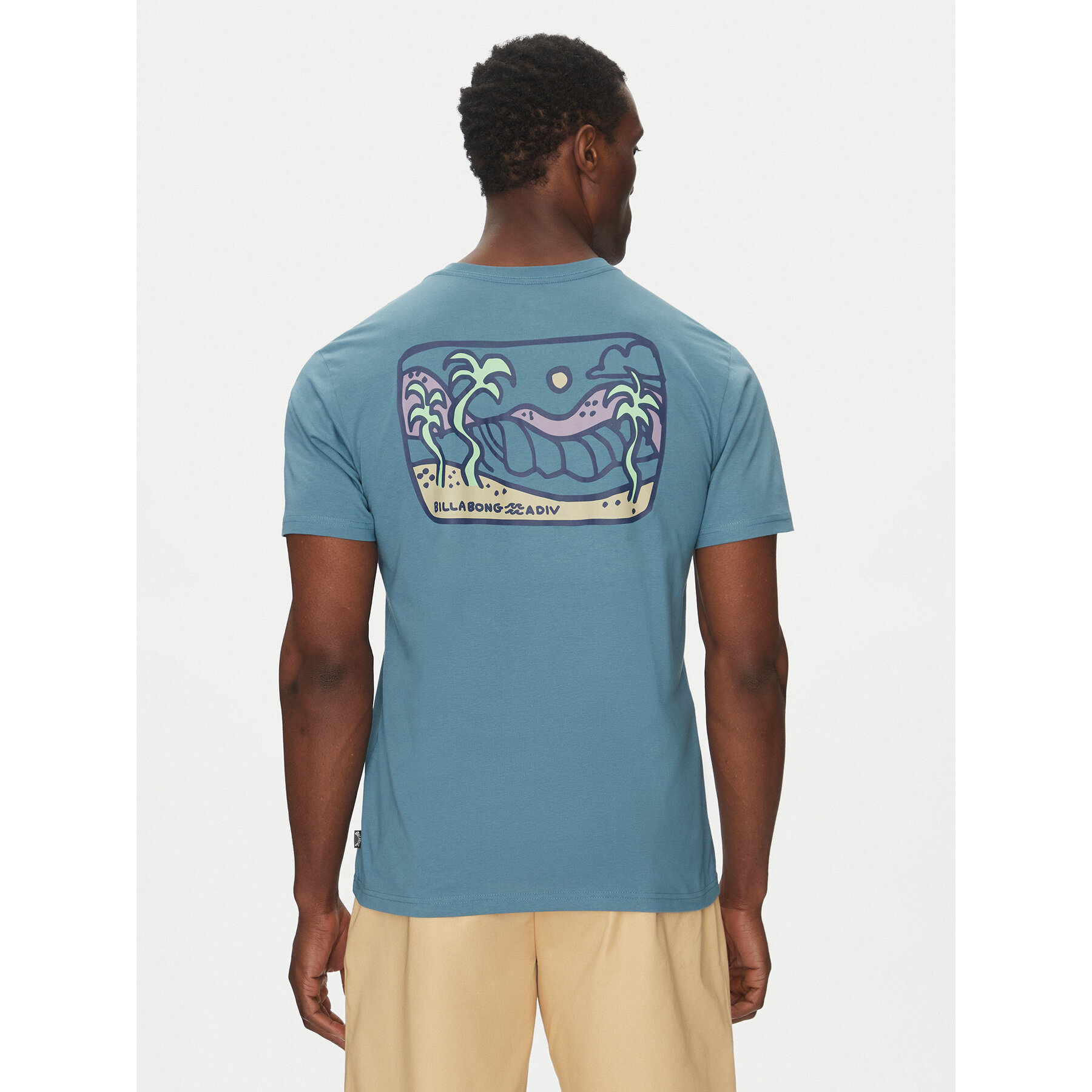 Billabong T-Shirt EBYZT00296 Μπλε Regular Fit