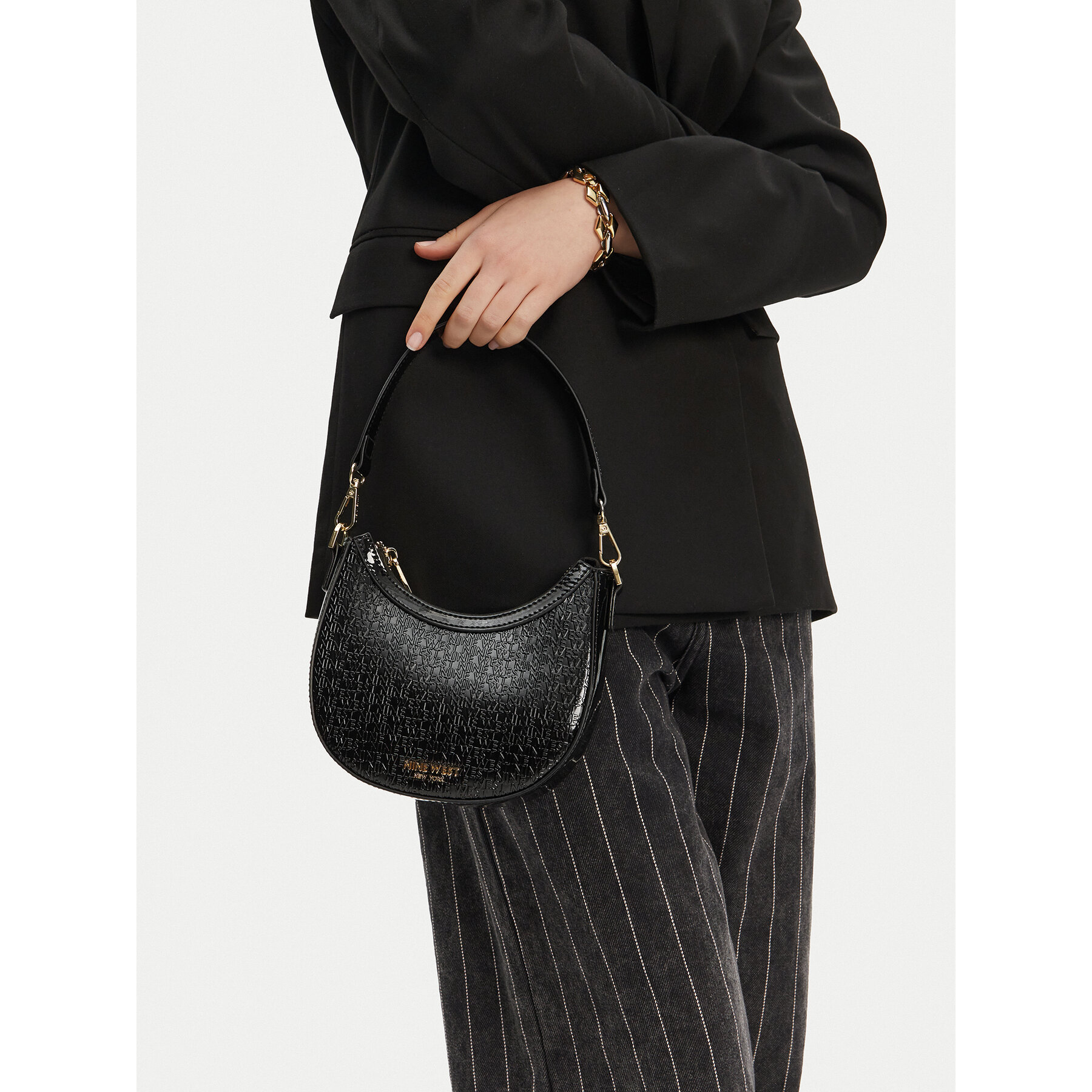 Τσάντα Nine West GLAR1 Μαύρο