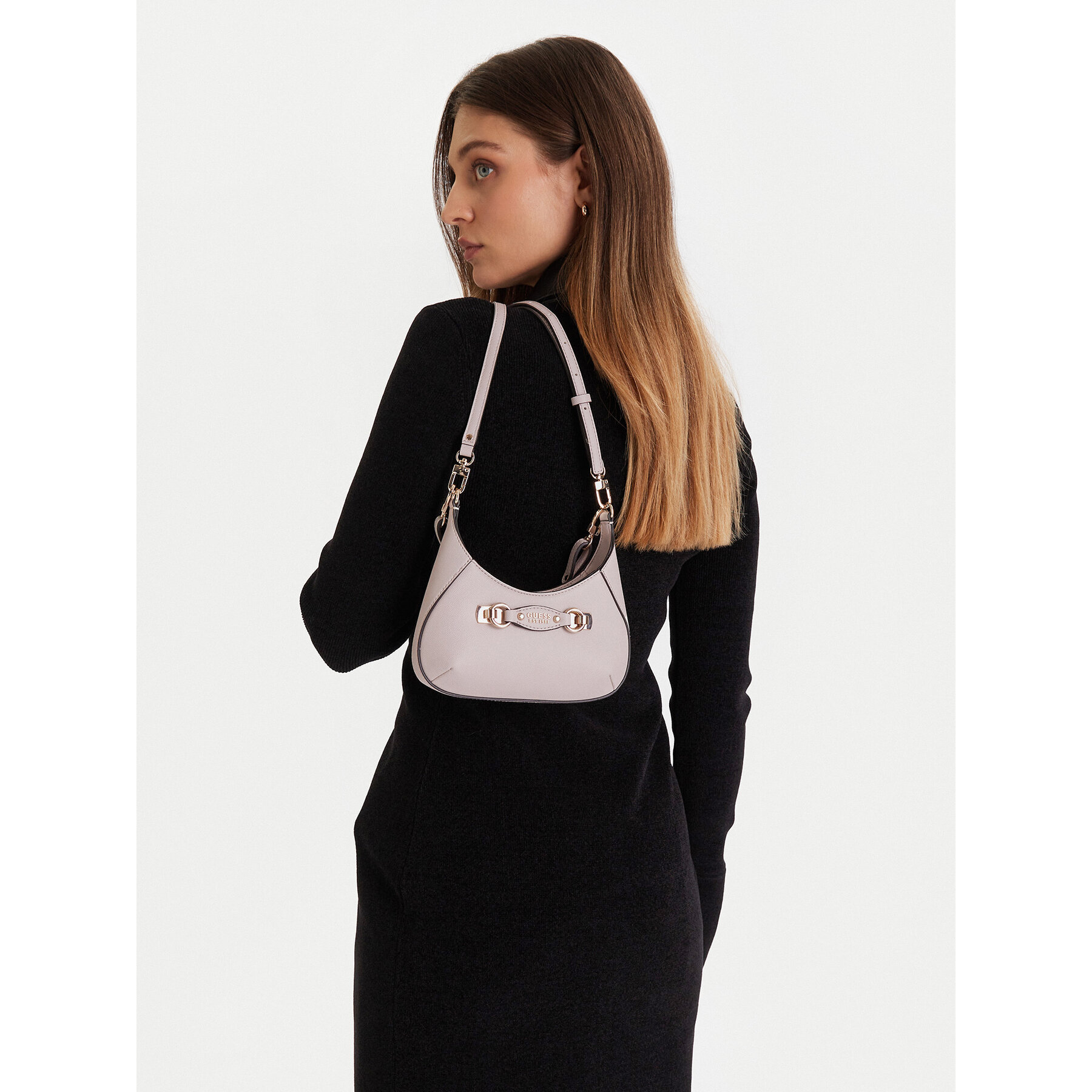 Geantă Guess Mimina Mini HWBG80 15720 Alb