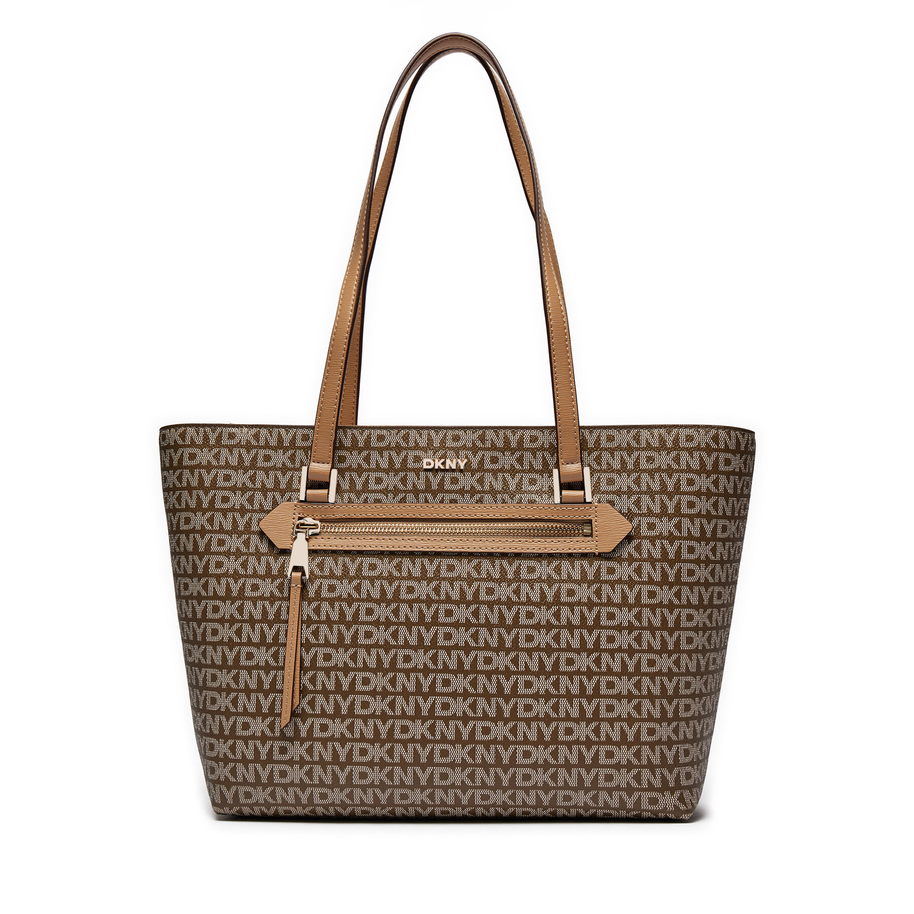 Handväska DKNY Bryant Ave Md Tote R42AYE20 Brun