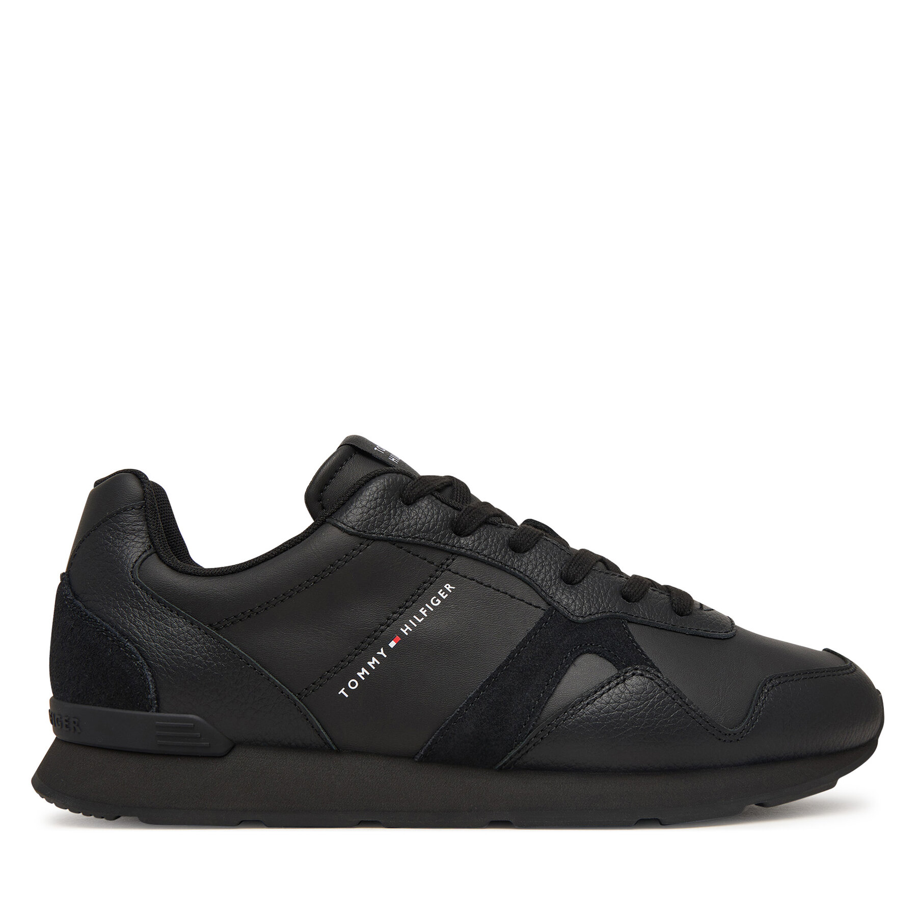 Sneakers Tommy Hilfiger T Hilfiger Core Lth Runner FM0FM06002 Negru