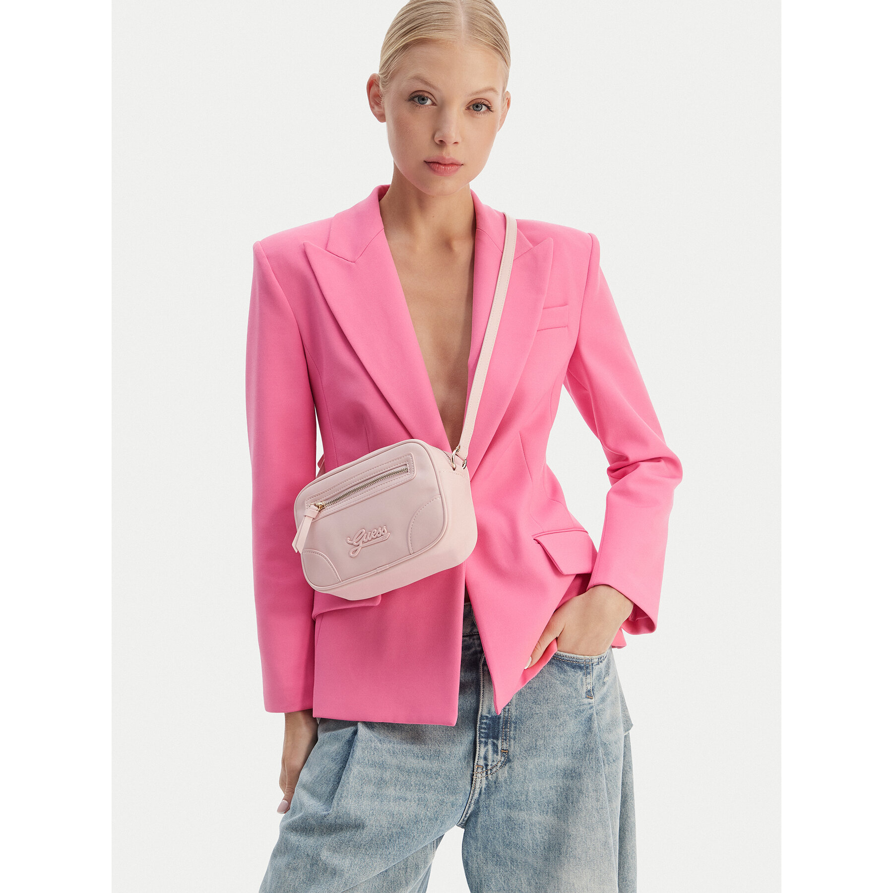 Τσάντα Guess J6GZ03 WGVT0 Ροζ