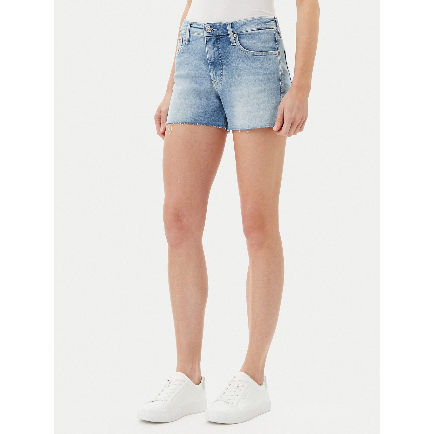 Calvin Klein Jeans Jeansshorts J20J225158 Blau Slim Fit