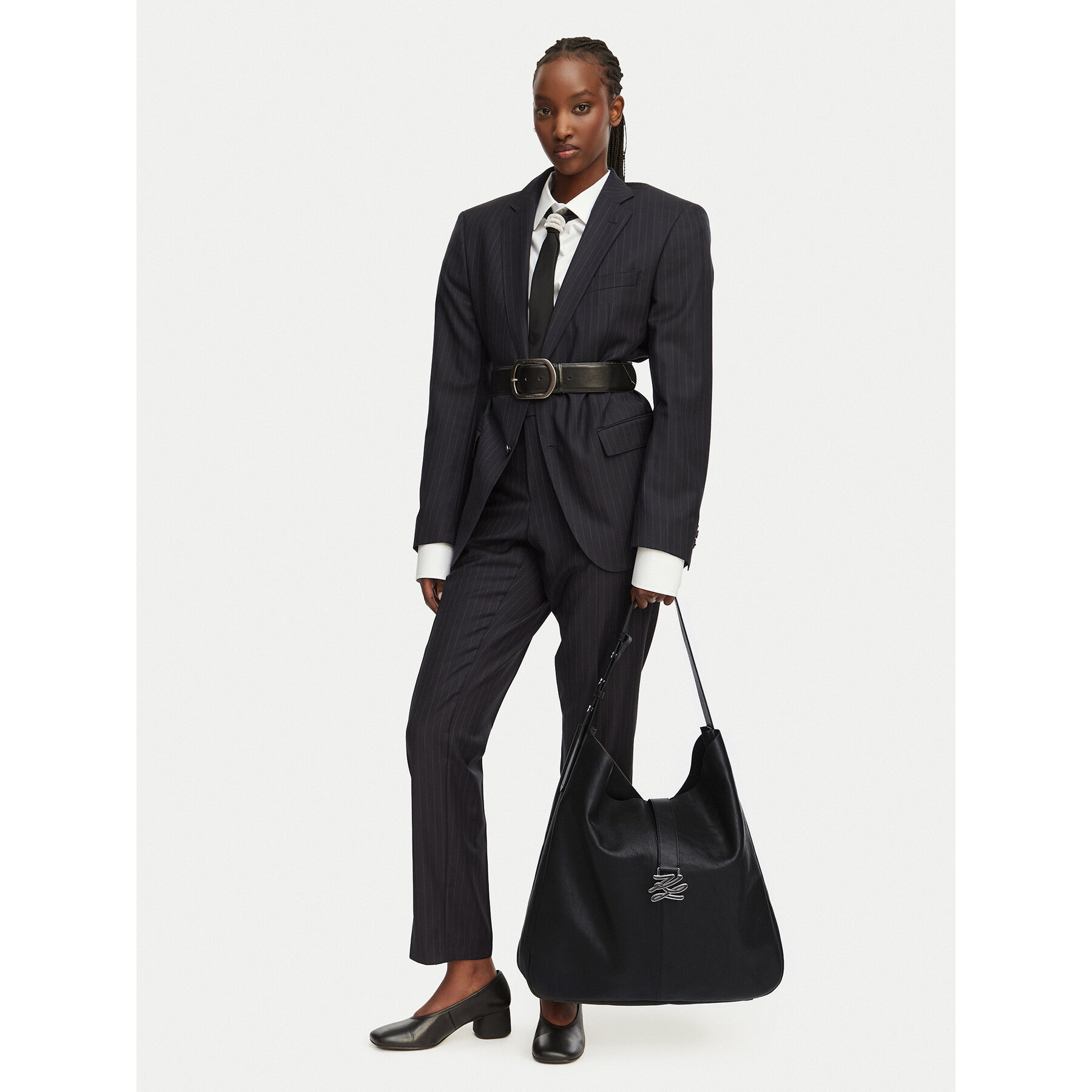 Τσάντα KARL LAGERFELD B2W30263 Μαύρο