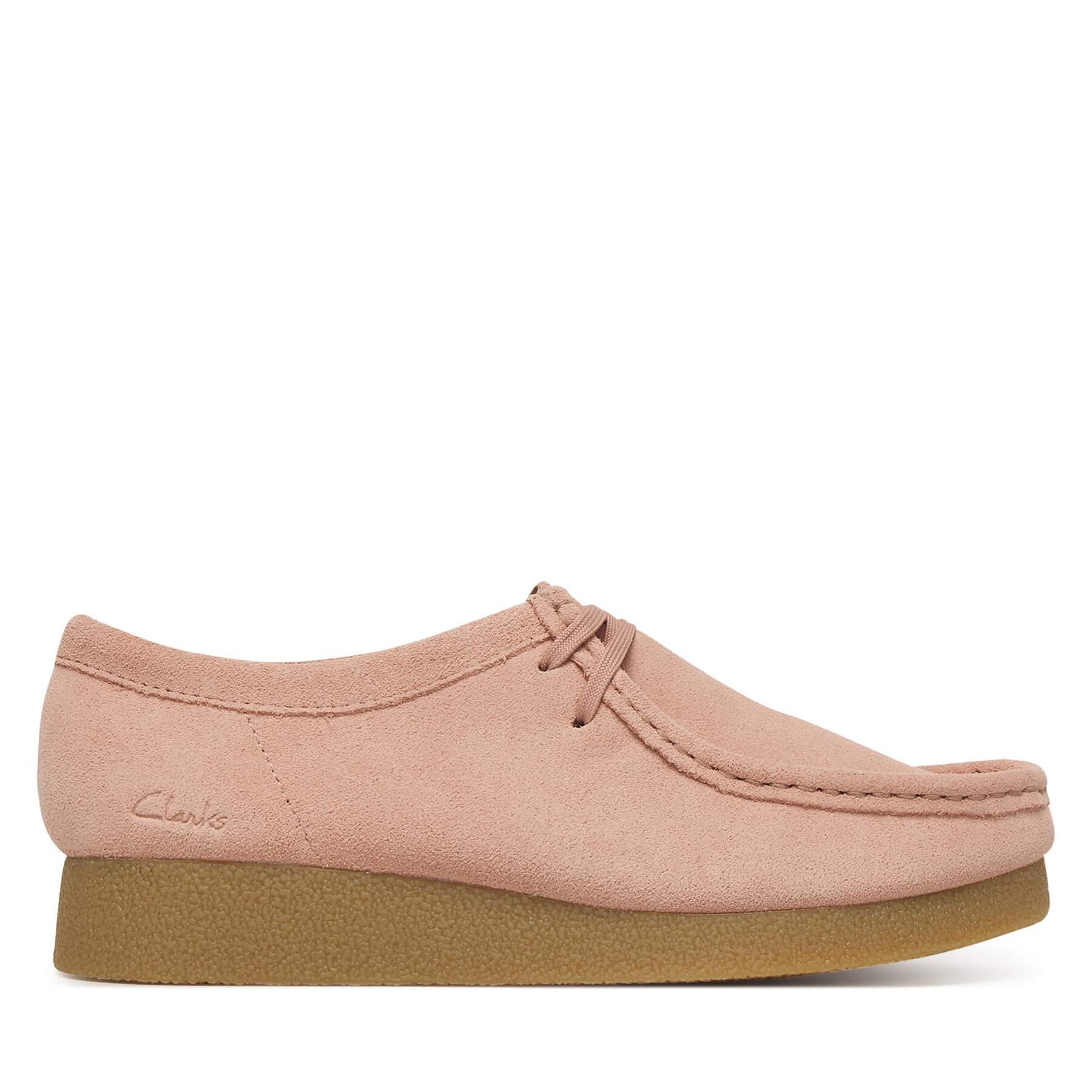 Félcipő Clarks WallabeeEVOSh 26186342 Rózsaszín