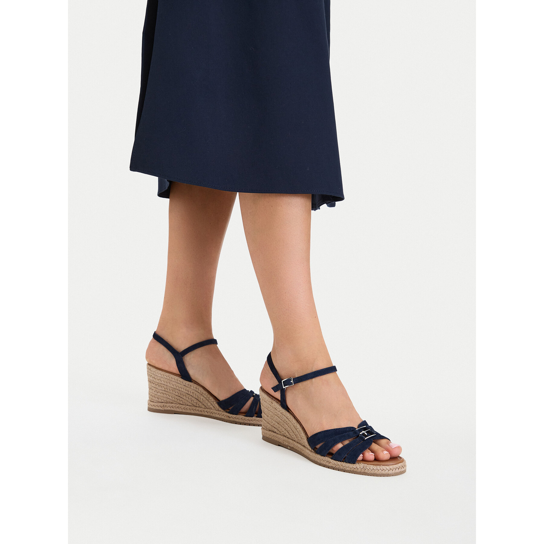 Espadrile Tamaris 1-28312-46 Tamnoplava