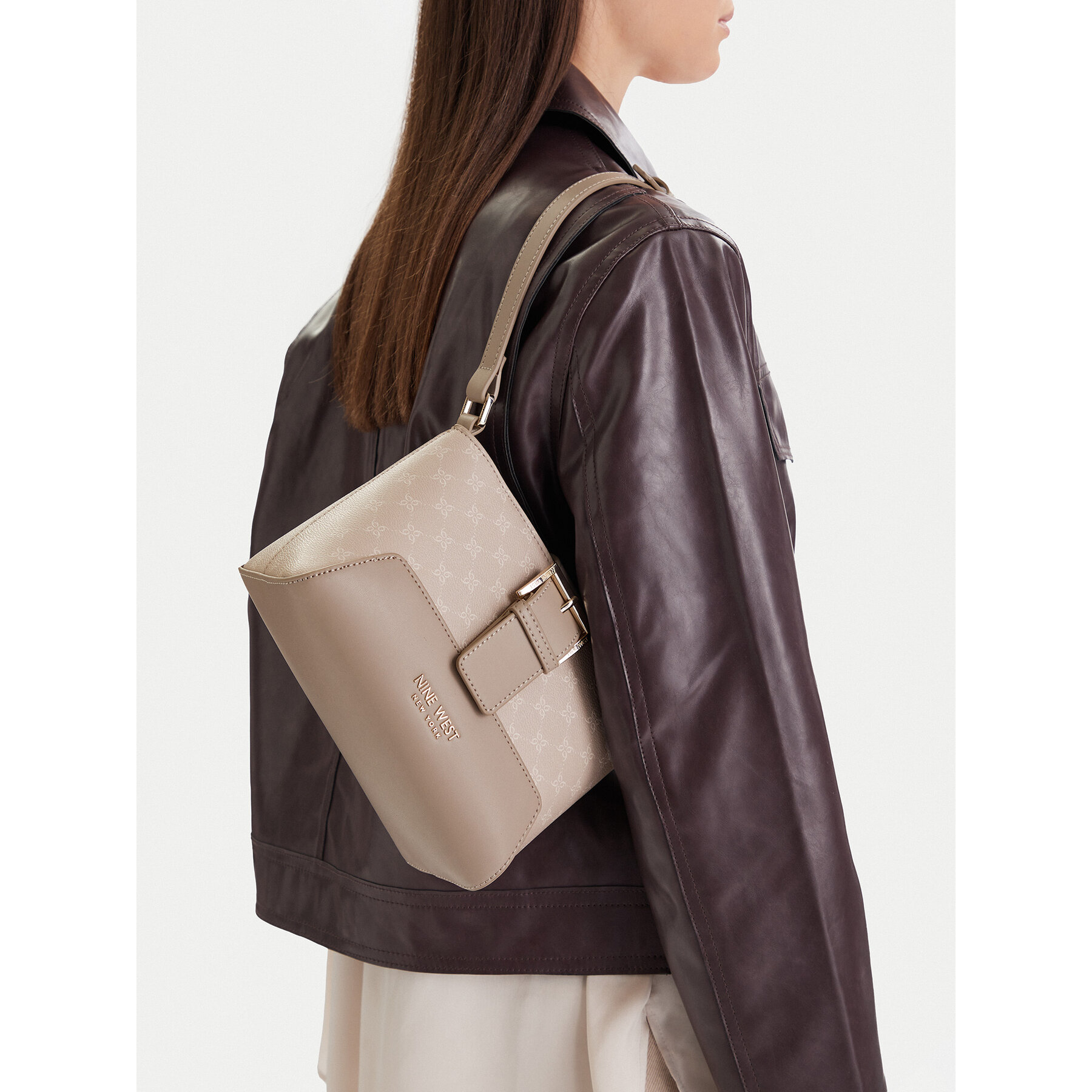 Τσάντα Nine West CEO-Liss-KY218 Γκρι