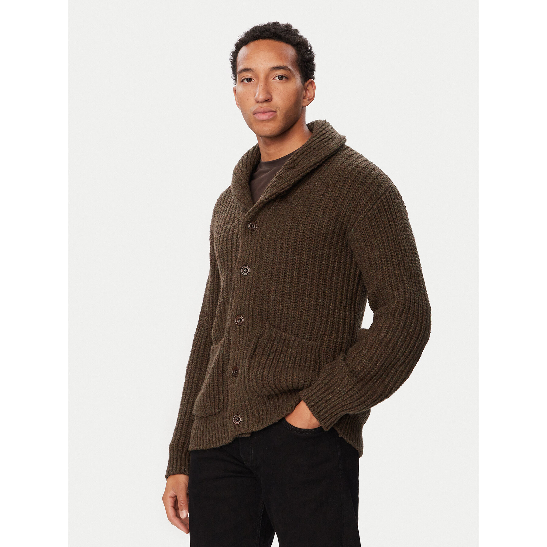 Polo Ralph Lauren Strickjacke 710B27775001 Grün Regular Fit