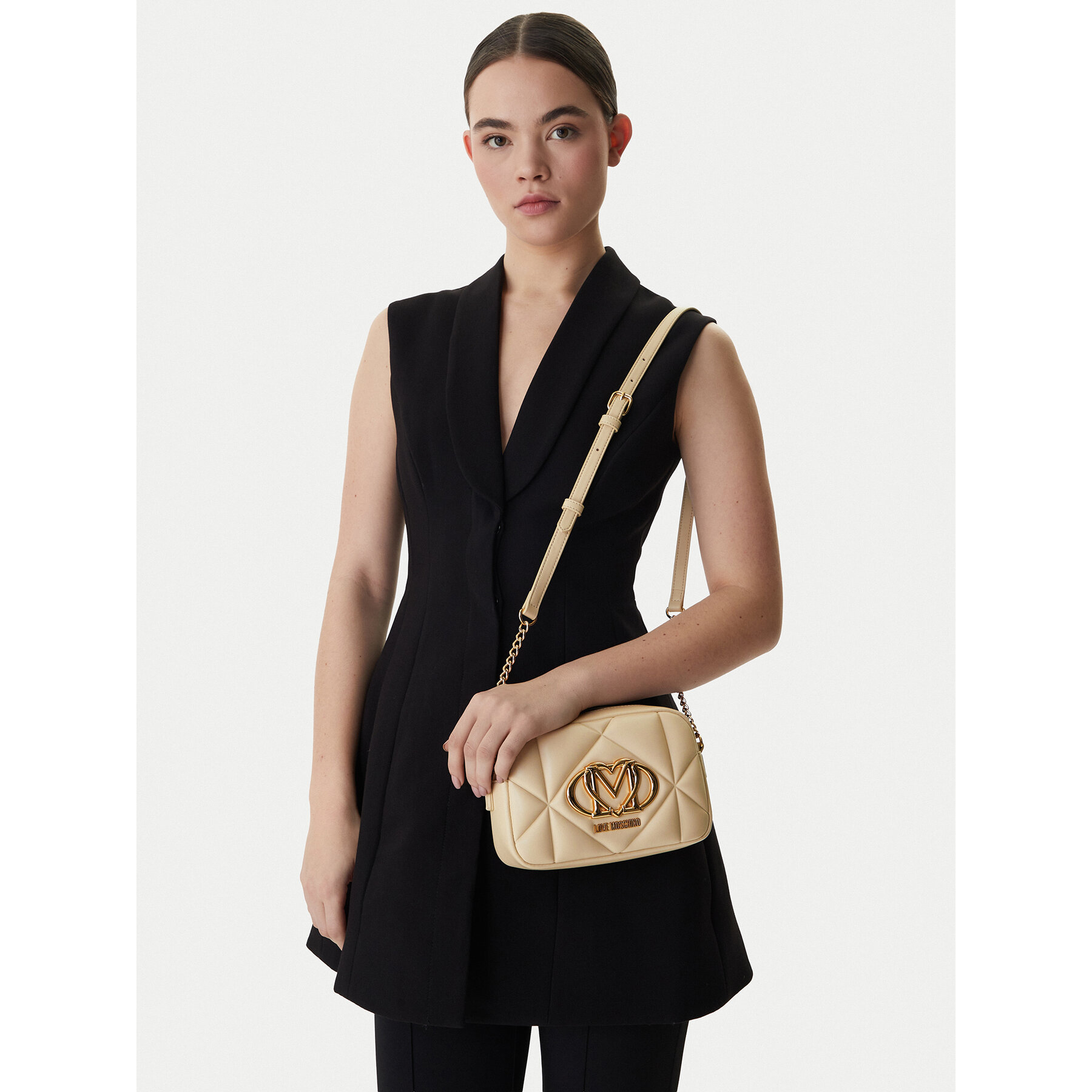 Τσάντα LOVE MOSCHINO JC4038PP1OLC0129 Μπεζ