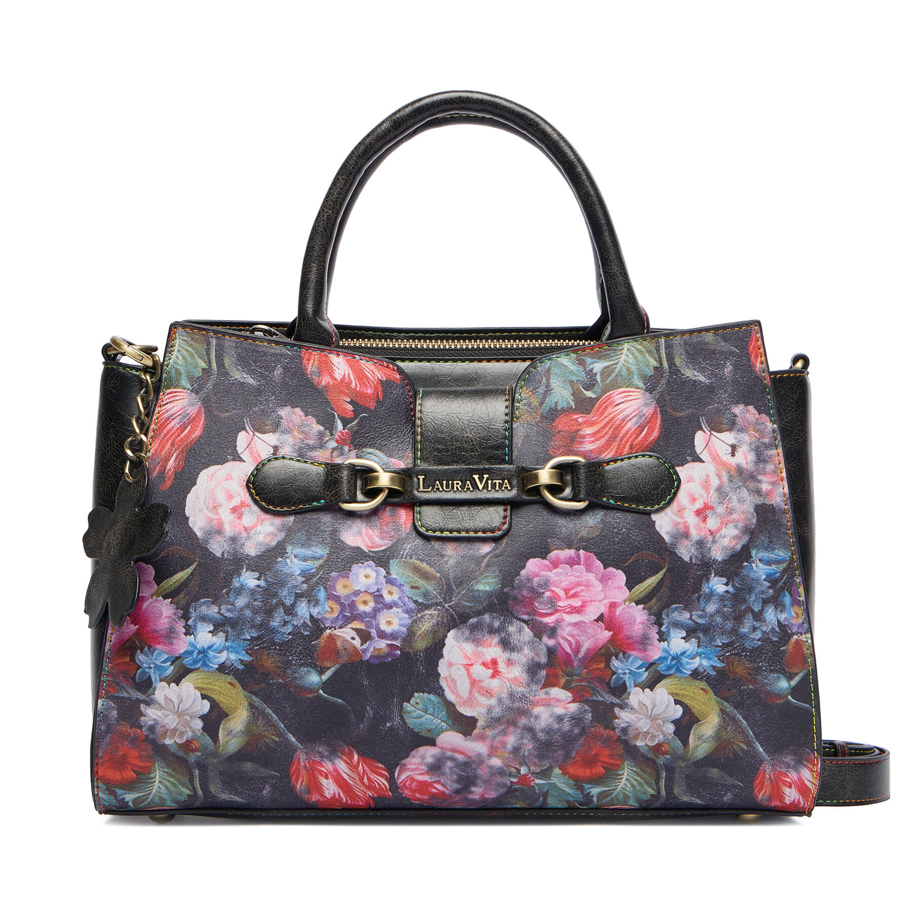 Laura Vita Τσάντα Laura Vita Ayna 01 Μαύρο