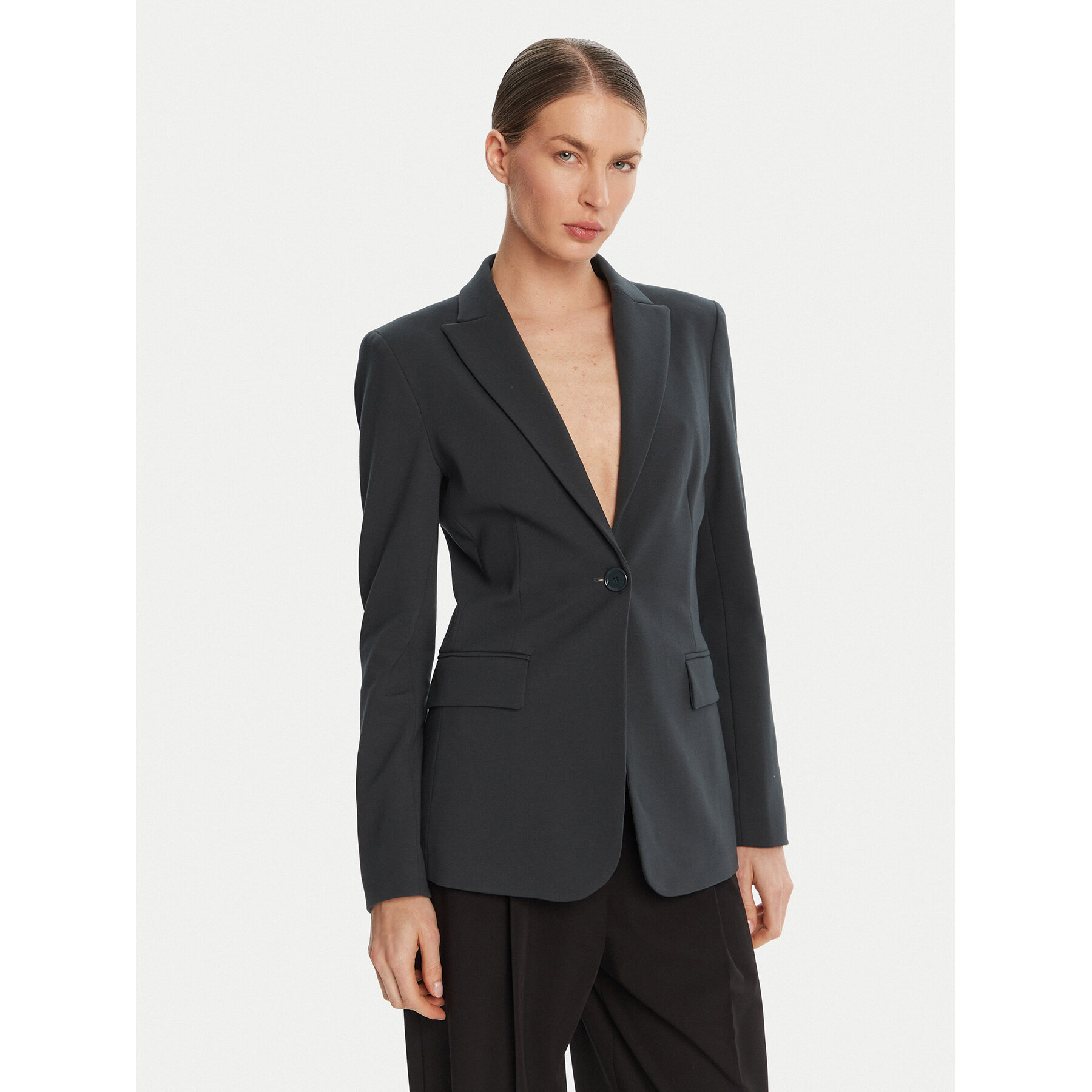 PINKO Sakko 104903 A24C Grün Regular Fit