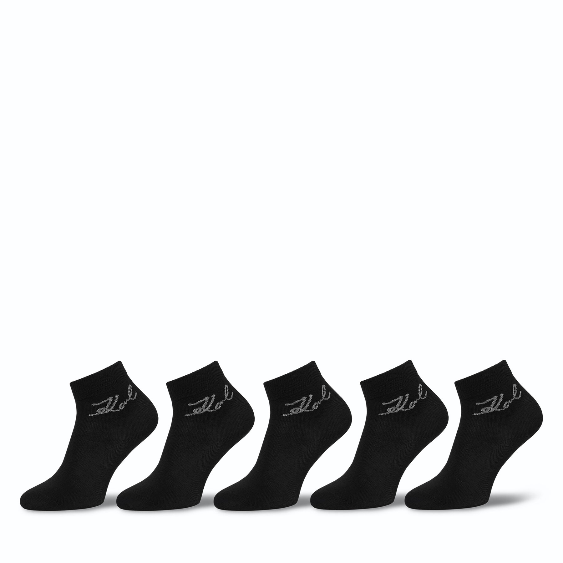 KARL LAGERFELD Κάλτσες μακριές KARL LAGERFELD A4W47032 Μαύρο