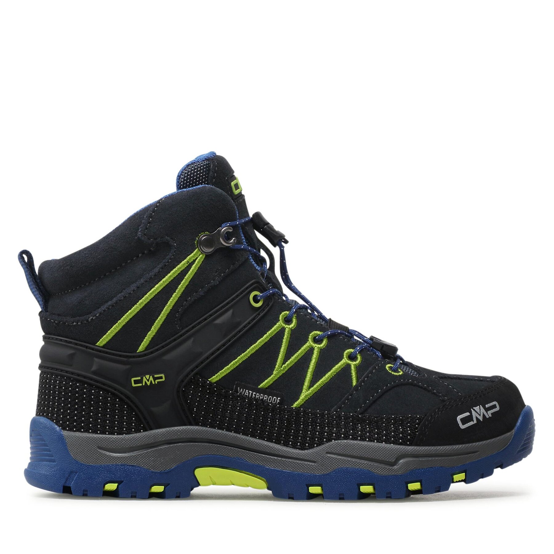 Bakancs CMP Kids Rigel Mid Trekking Shoe Wp 3Q12944 Sötétkék