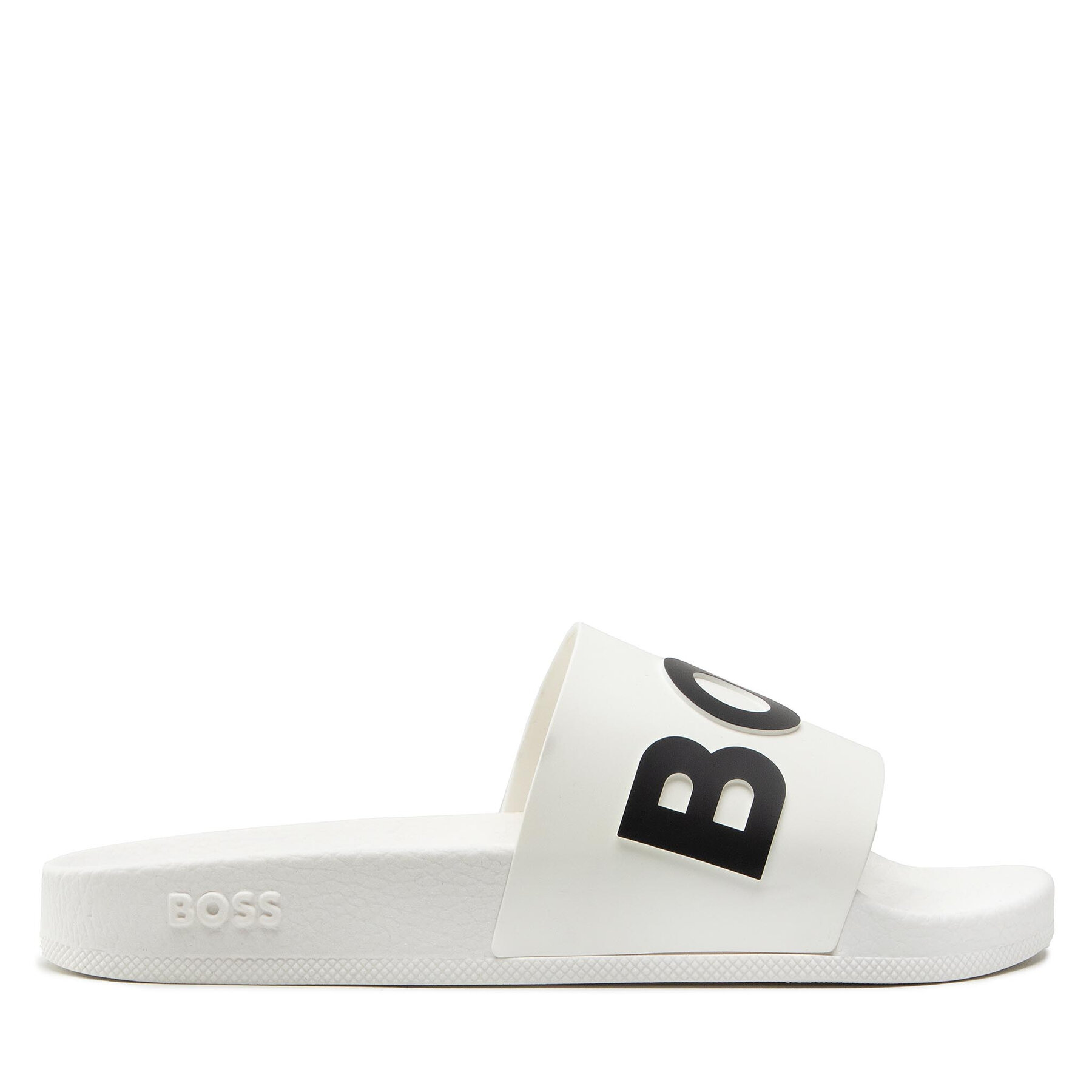 Mules / sandales de bain Boss Bay 50471271 10242218 01 Blanc