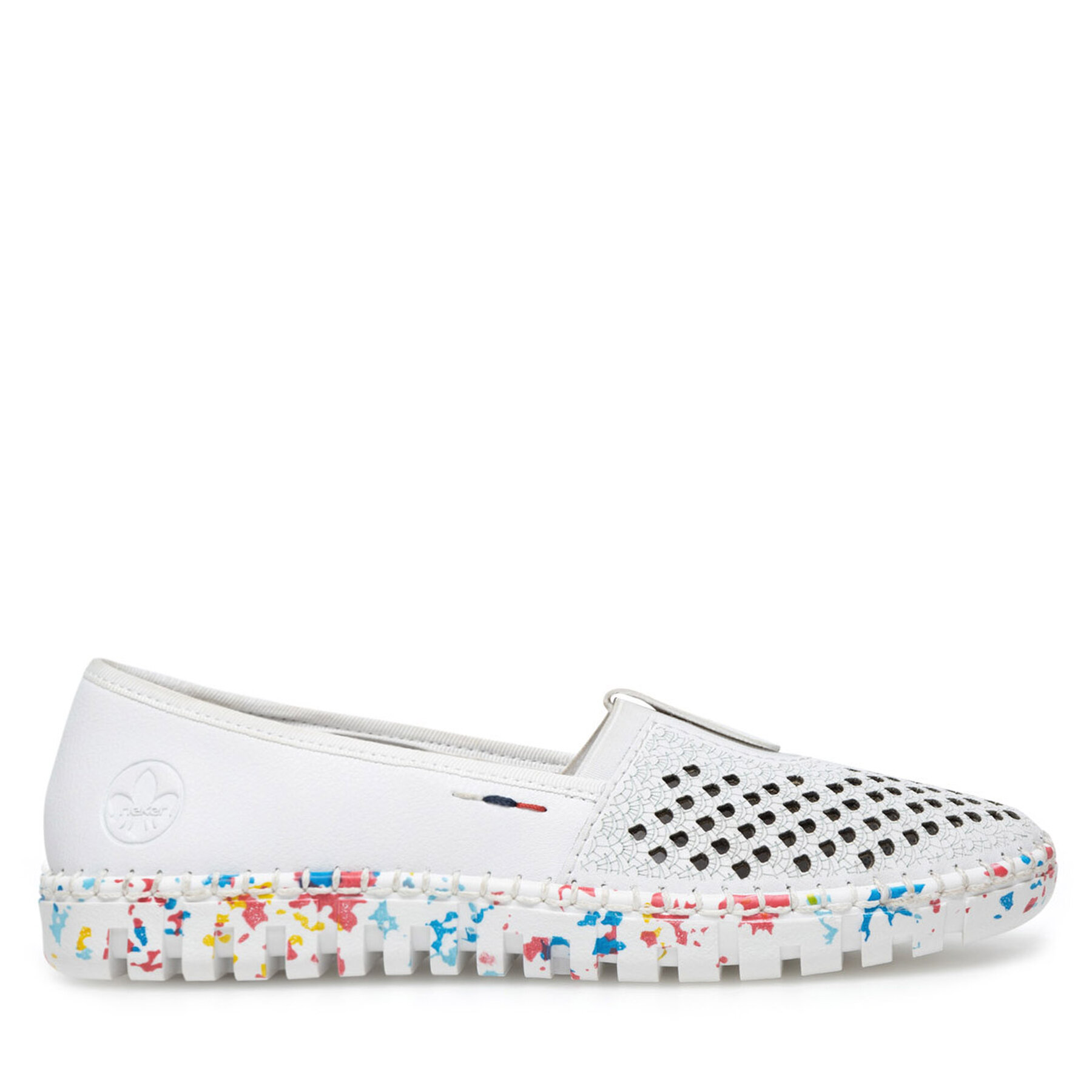 Pantofi Rieker M2361-80 Alb