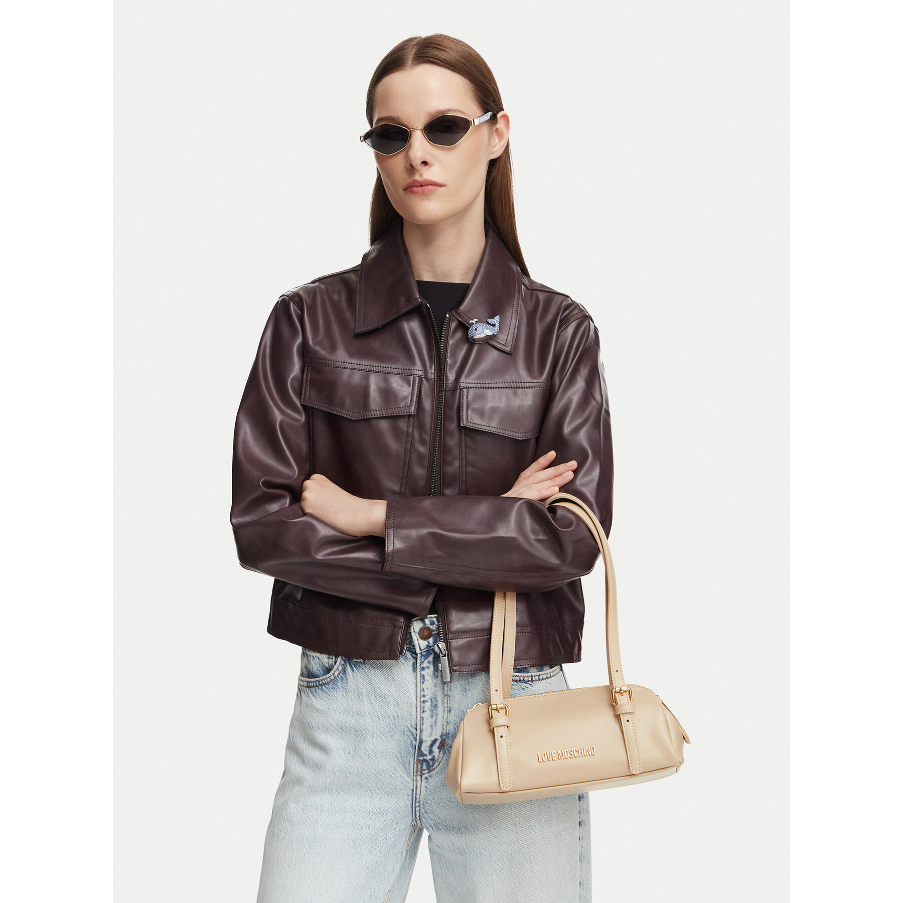 Torbica LOVE MOSCHINO JC4101PP1PLY0129 Bež