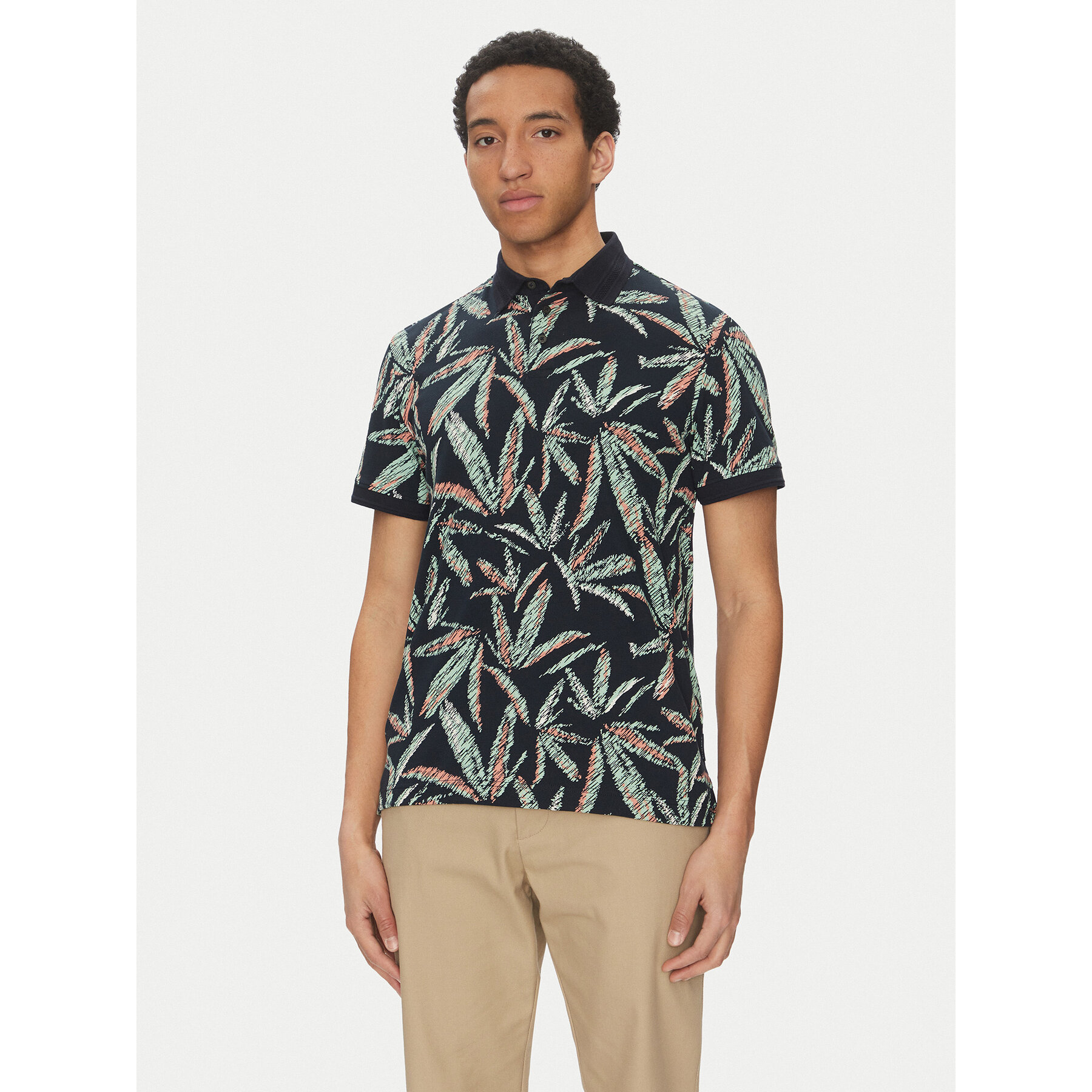 Tom Tailor Polo 1045706 Blu scuro Regular Fit