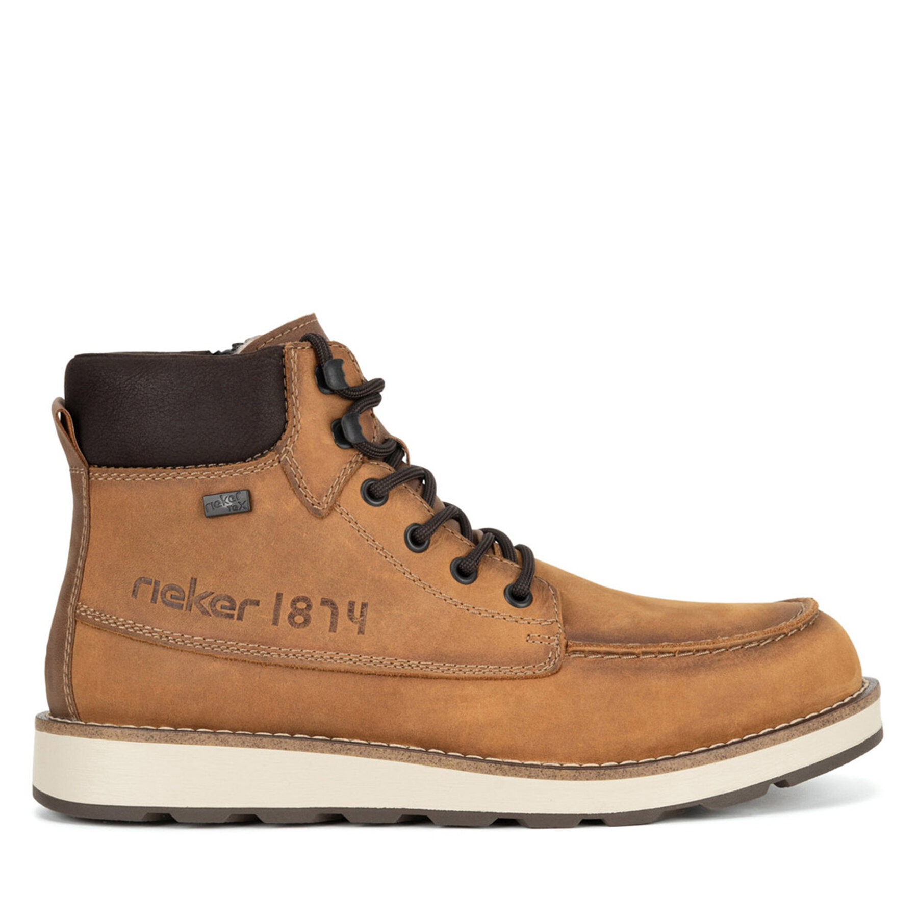 Šnurovacia obuv Rieker 30020-68 Žltá