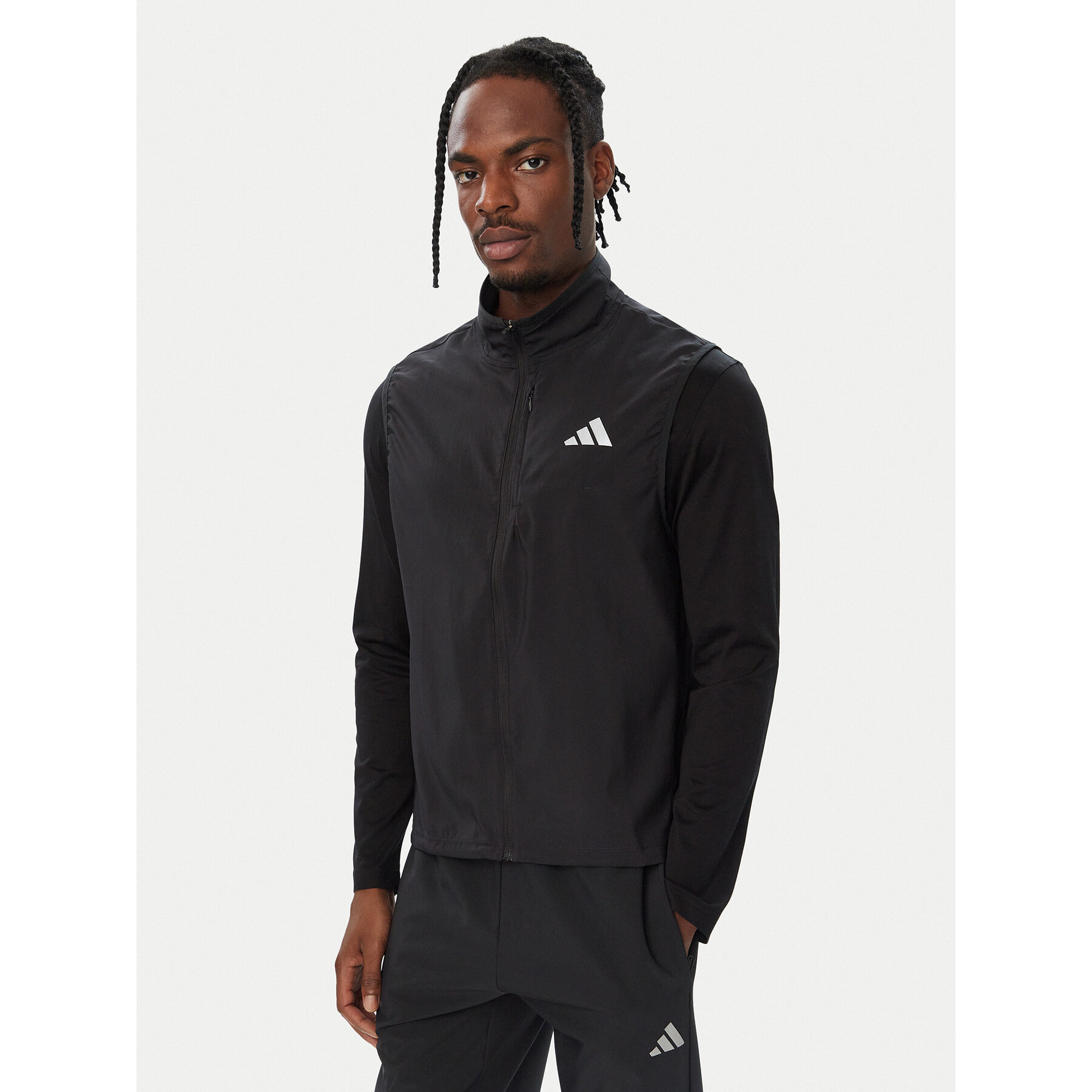 adidas Weste Adi365 Running JZ7791 Schwarz Regular Fit
