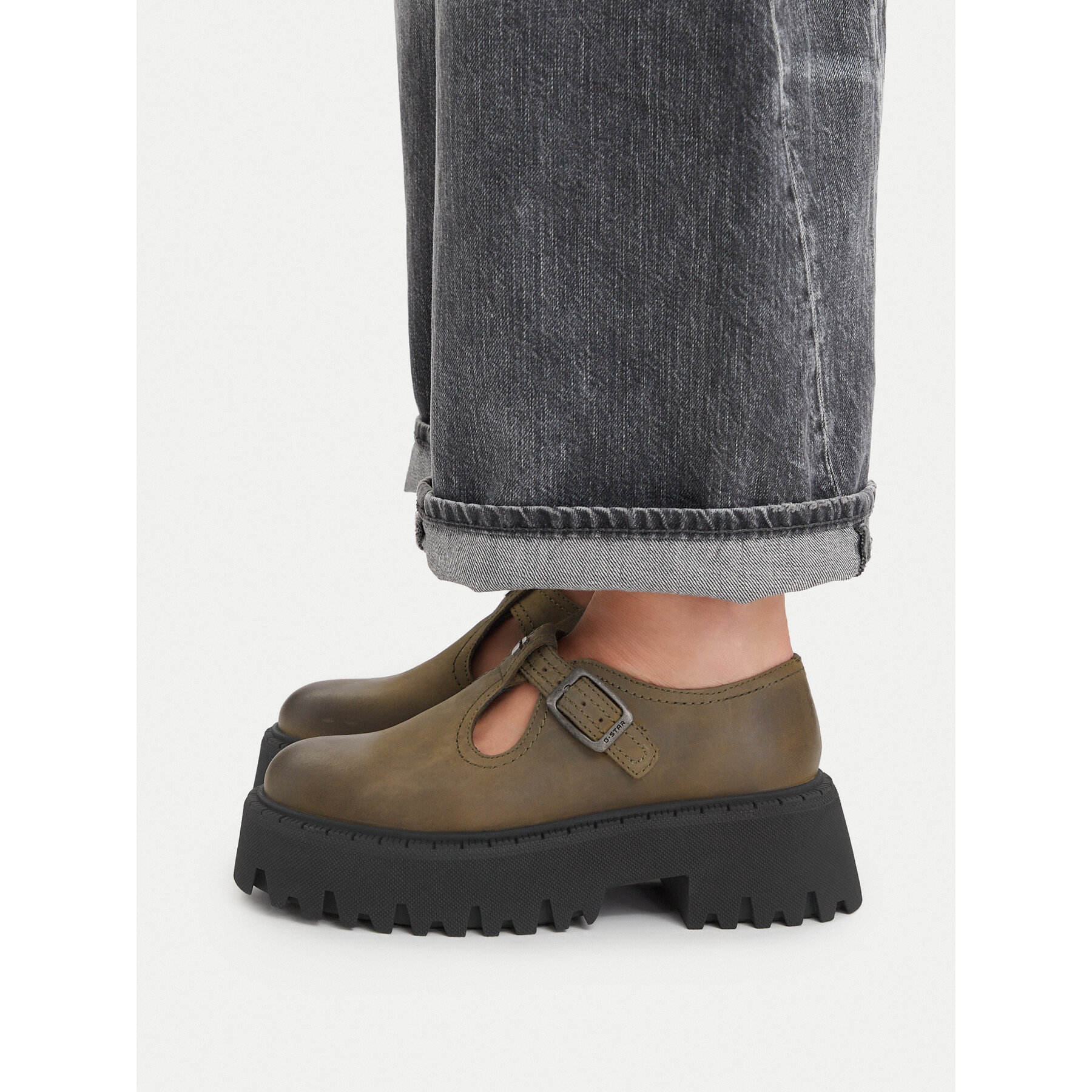 Обувки G-Star Raw CEO-WI34-MANYA-07 Каки