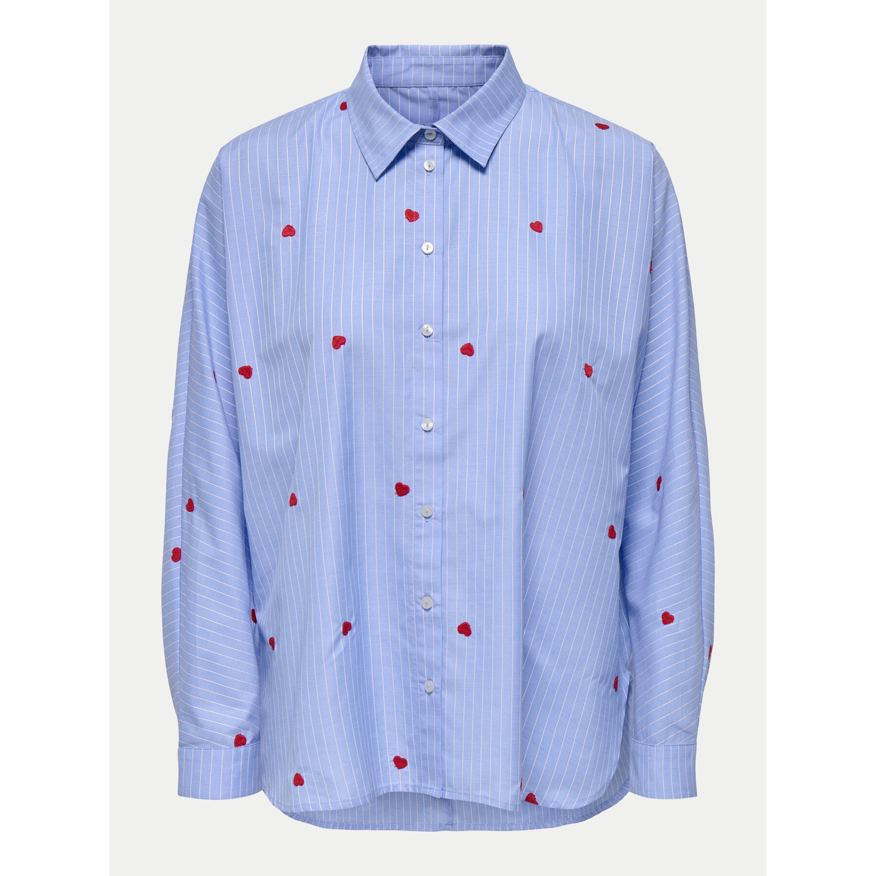 ONLY Hemd 15344336 Blau Box Fit